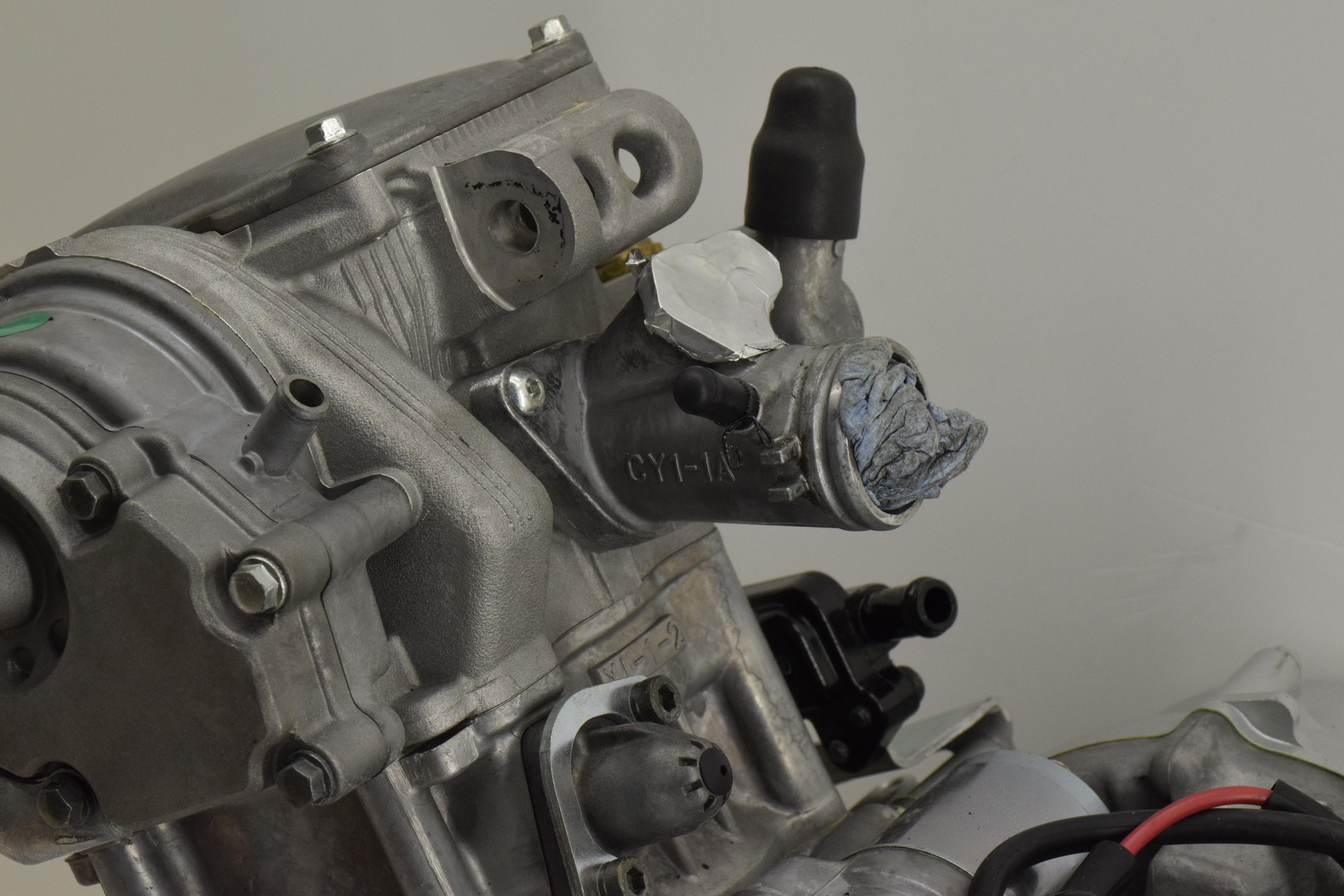 yamaha motore completo originale yamaha yzf 125 con 120 km - foto 3