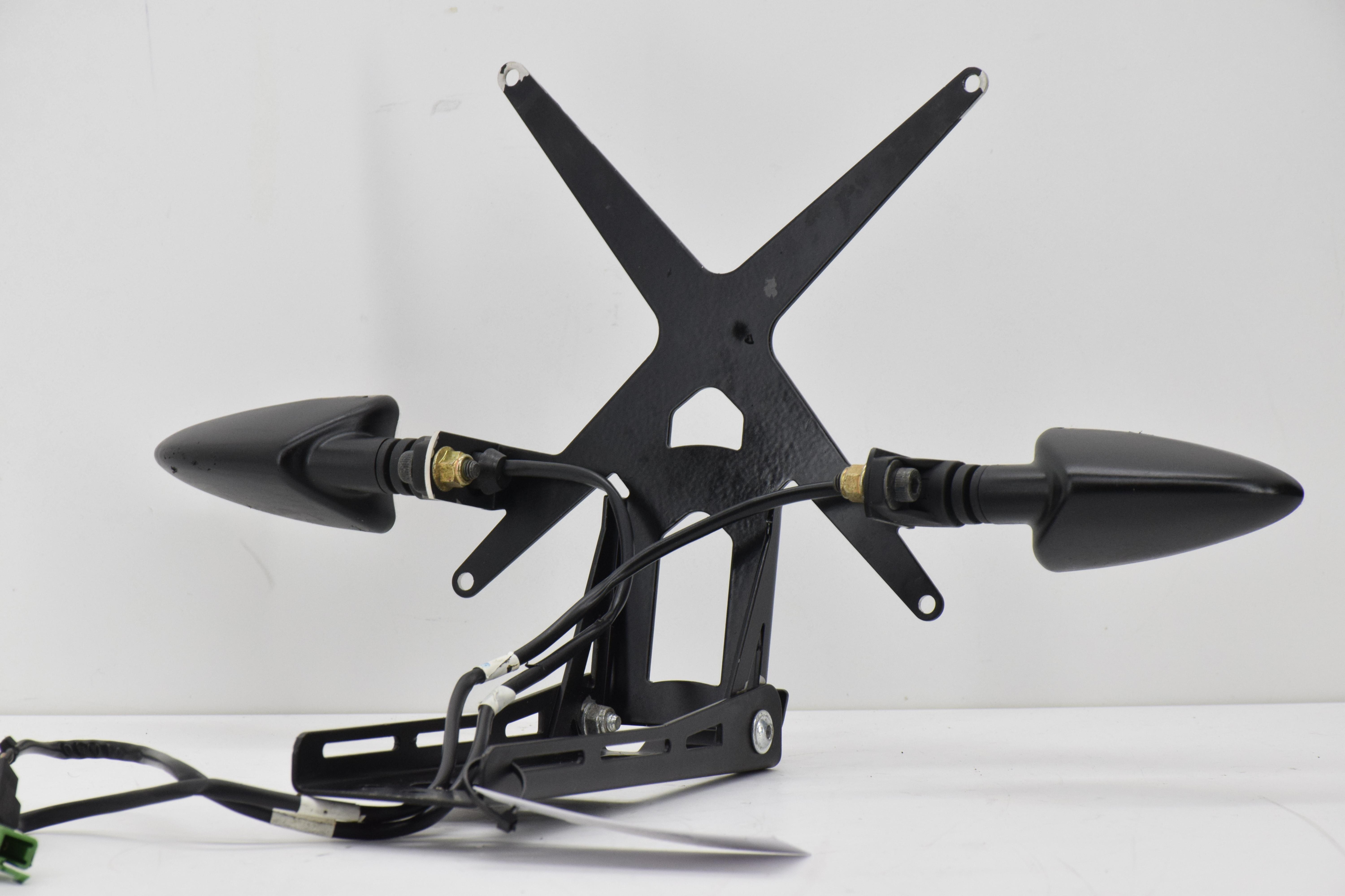 yamaha portatarga regolabile con frecce yamaha yzf-r 125 2008-2013 - foto 4