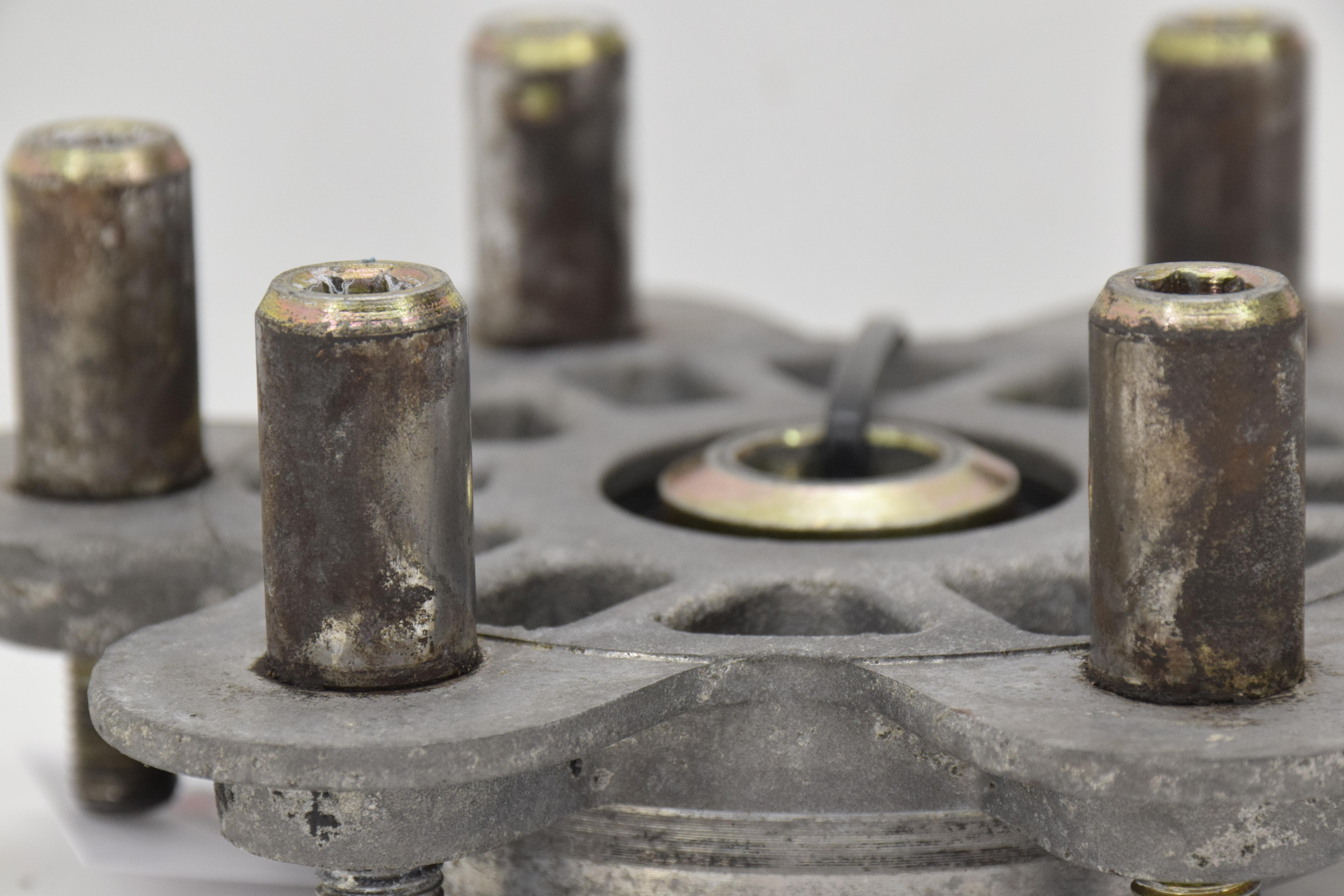 ducati flangia portacorona ducati ss 400 600 750 monster 16010191b - foto 3