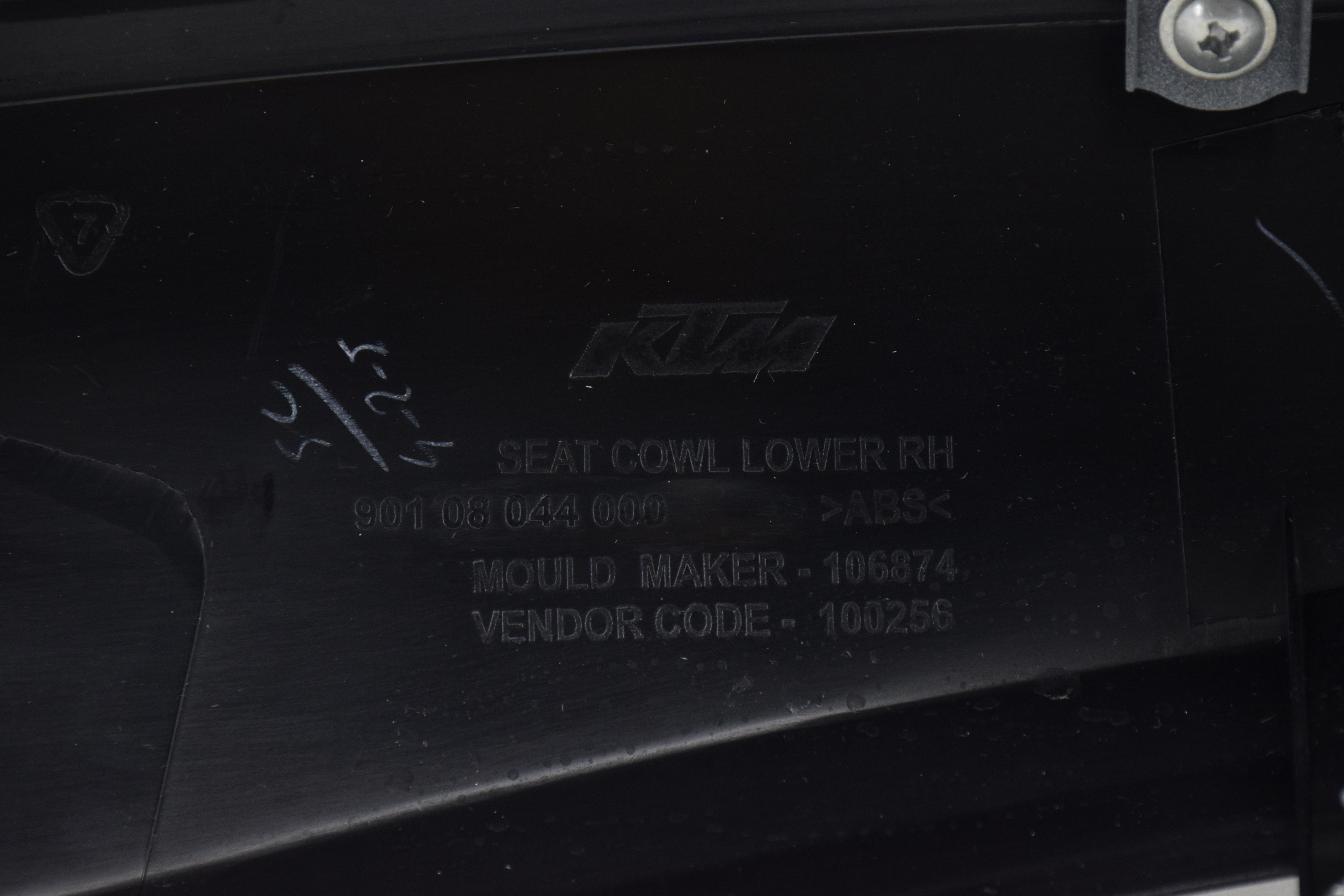 ktm fianchetto destro ktm 125 200 duke 90108042000bd - foto 6