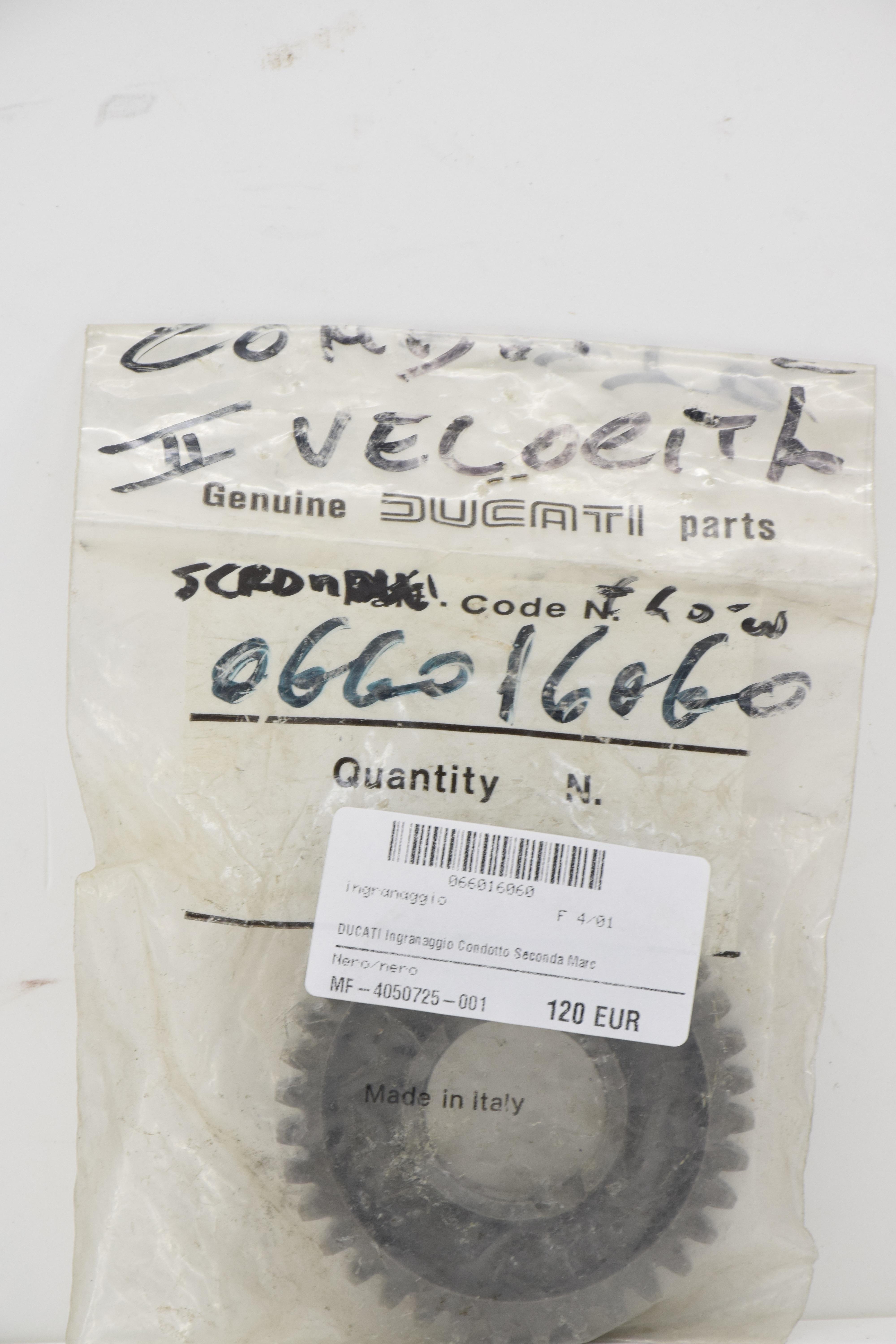 ducati ingranaggio condotto seconda marcia originale ducati pantah 066016060 - foto 6