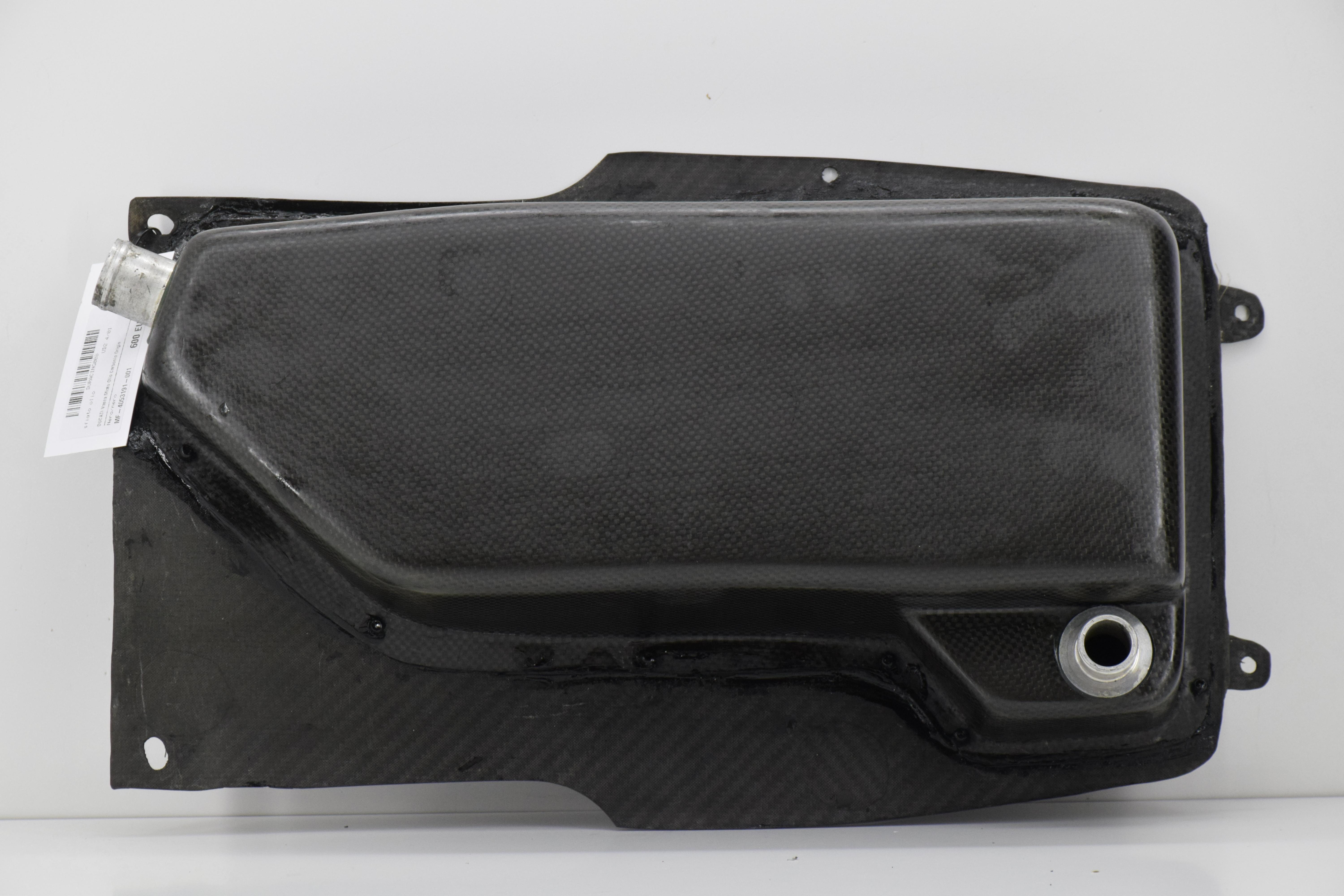 ducati vasca sfiato olio carbonio originale ducati 851 888 racing - foto 3