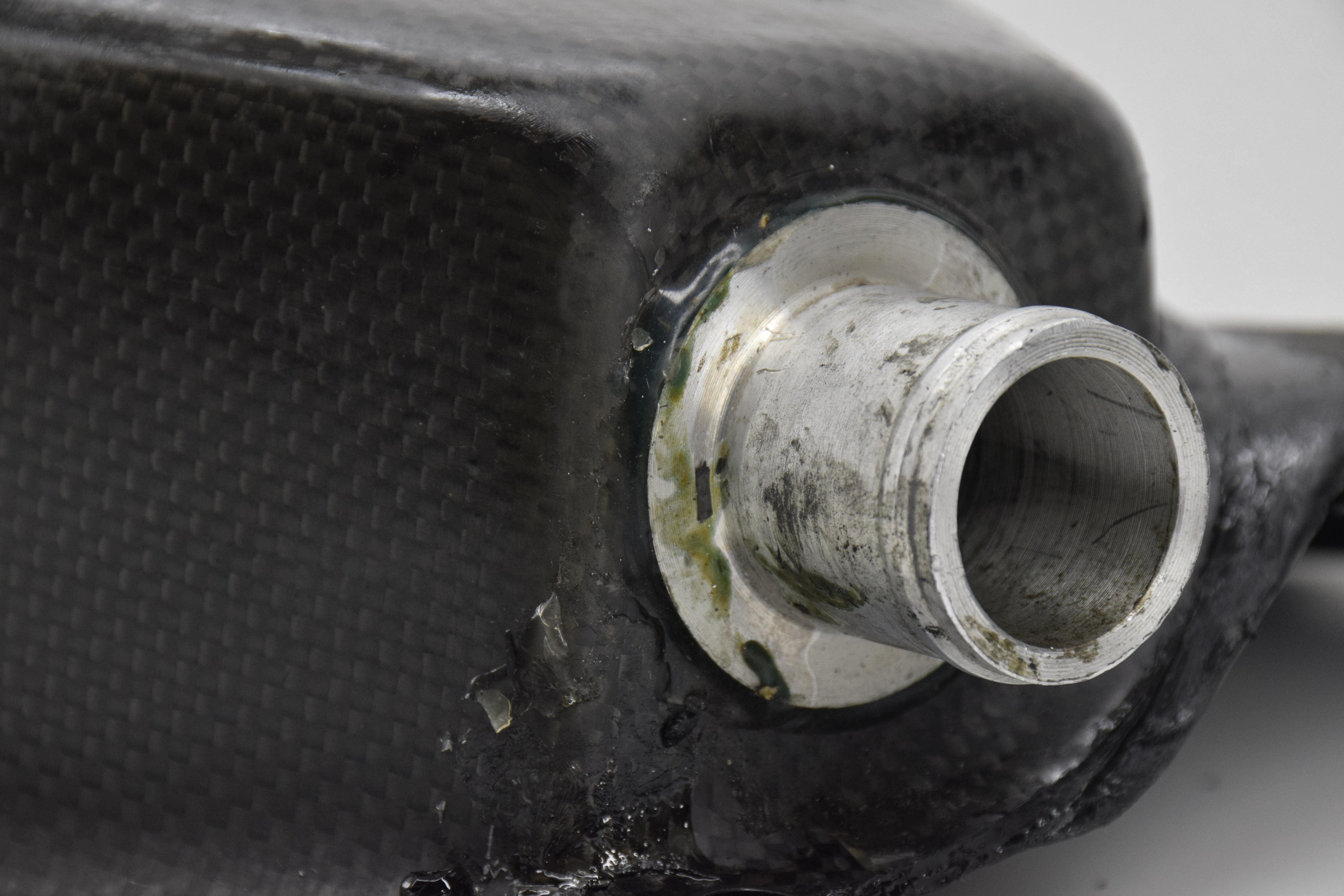 ducati vasca sfiato olio carbonio originale ducati 851 888 racing - foto 5