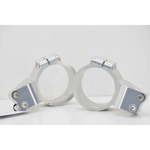 Collari semimanubrio ergal ricavati dal pieno diametro 53mm destro e sinistro