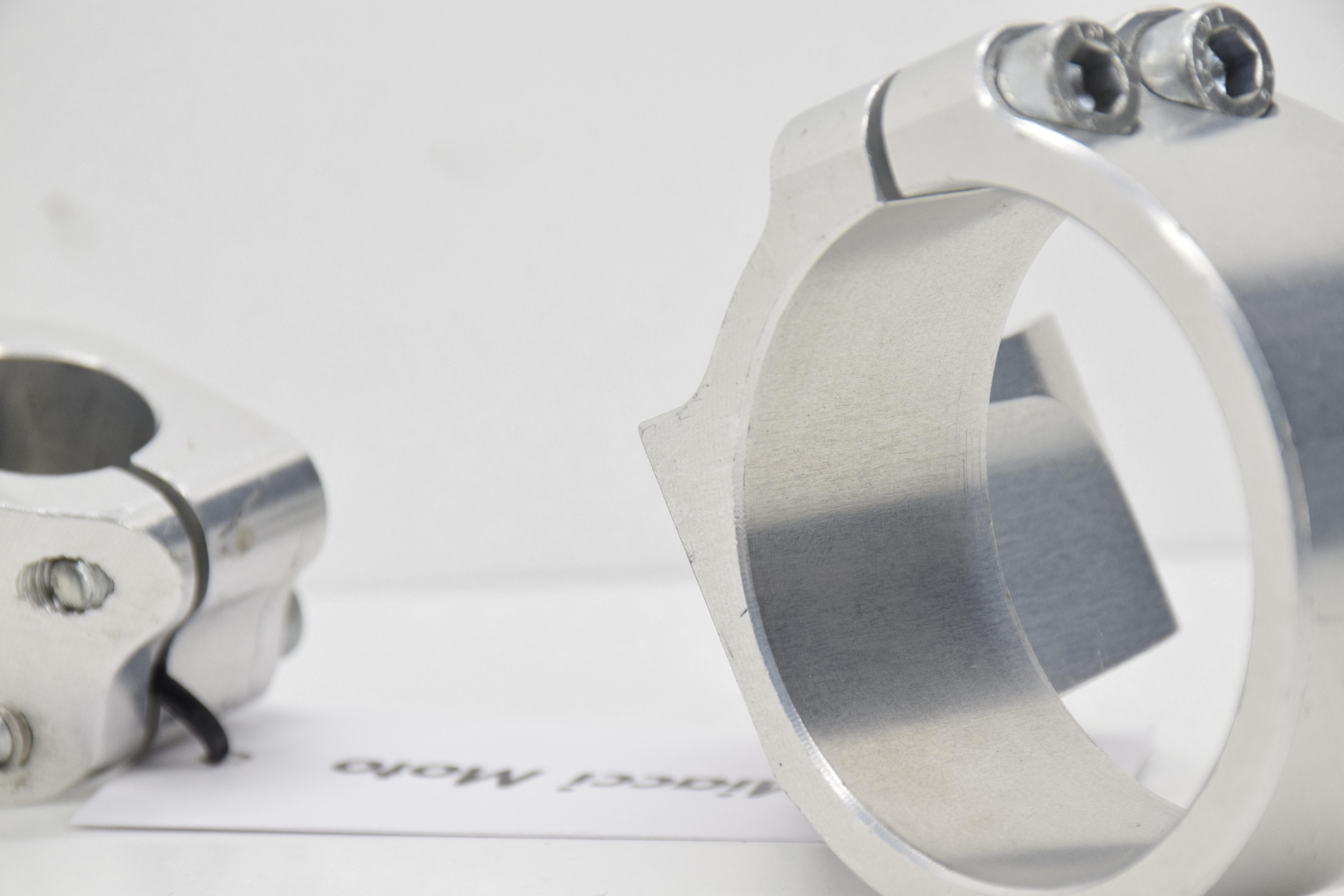 generico collari semimanubrio ergal ricavati dal pieno diametro 53mm destro e sinistro - foto 4