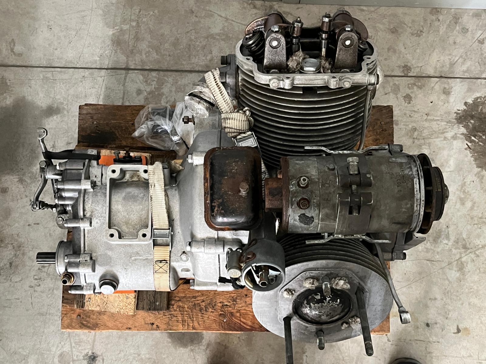 moto guzzi motore con cambio moto guzzi v7 special 703cc 4 marce 1965-1969 - foto 3