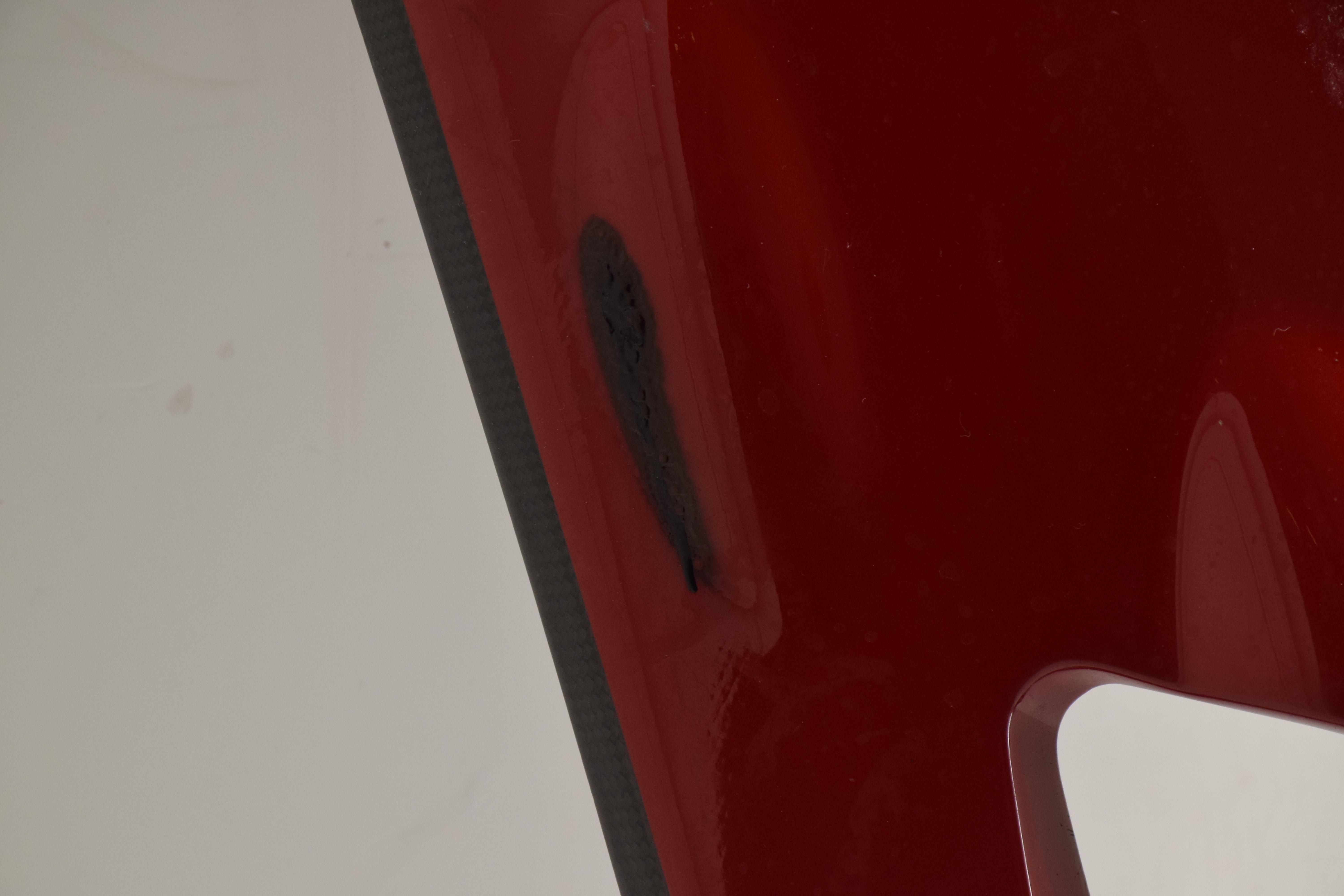ducati carena sinistra rossa originale carbonio ducati 999r 48011761ba - foto 6