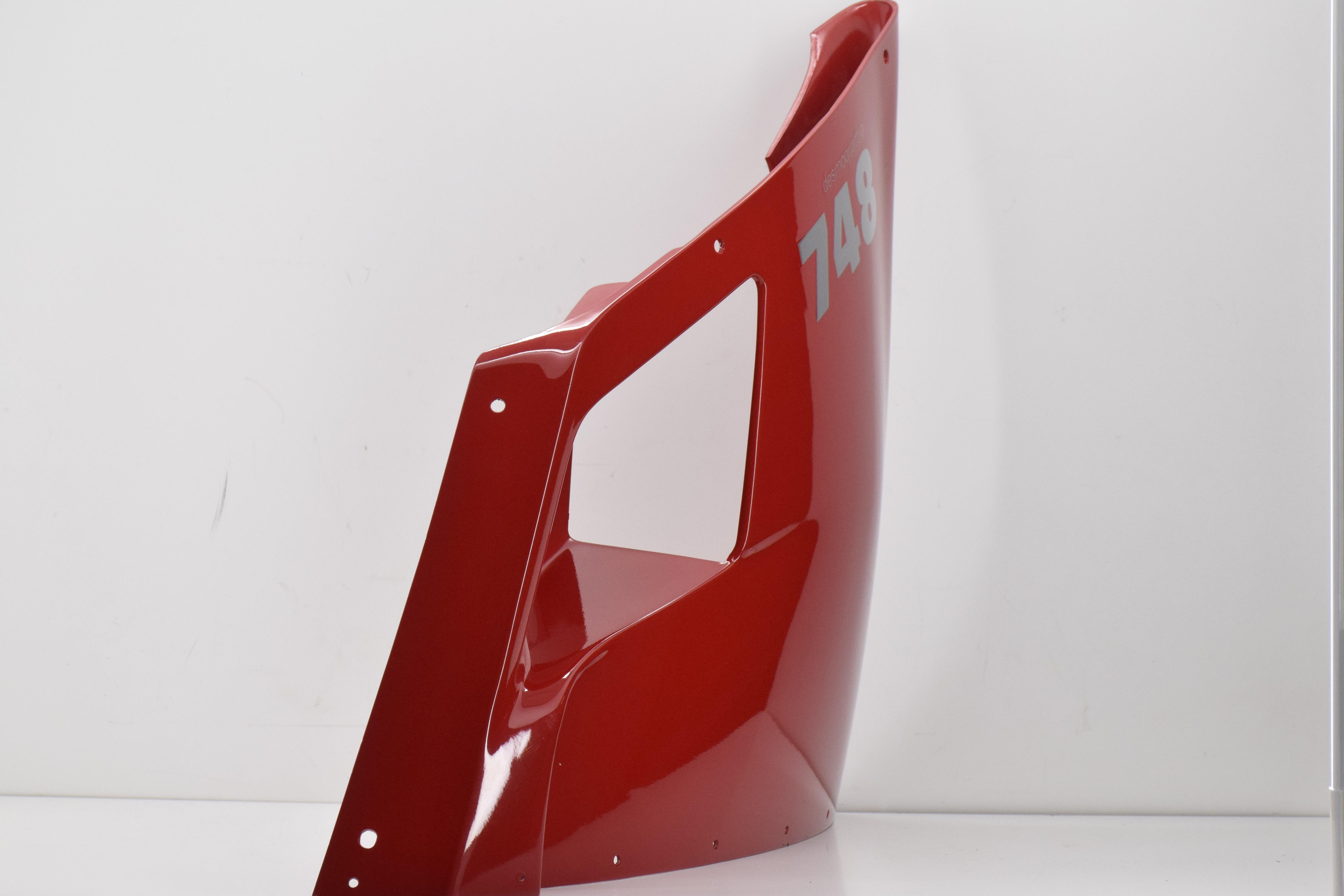 ducati carena superiore destra rossa ducati 748 desmoquattro - foto 3