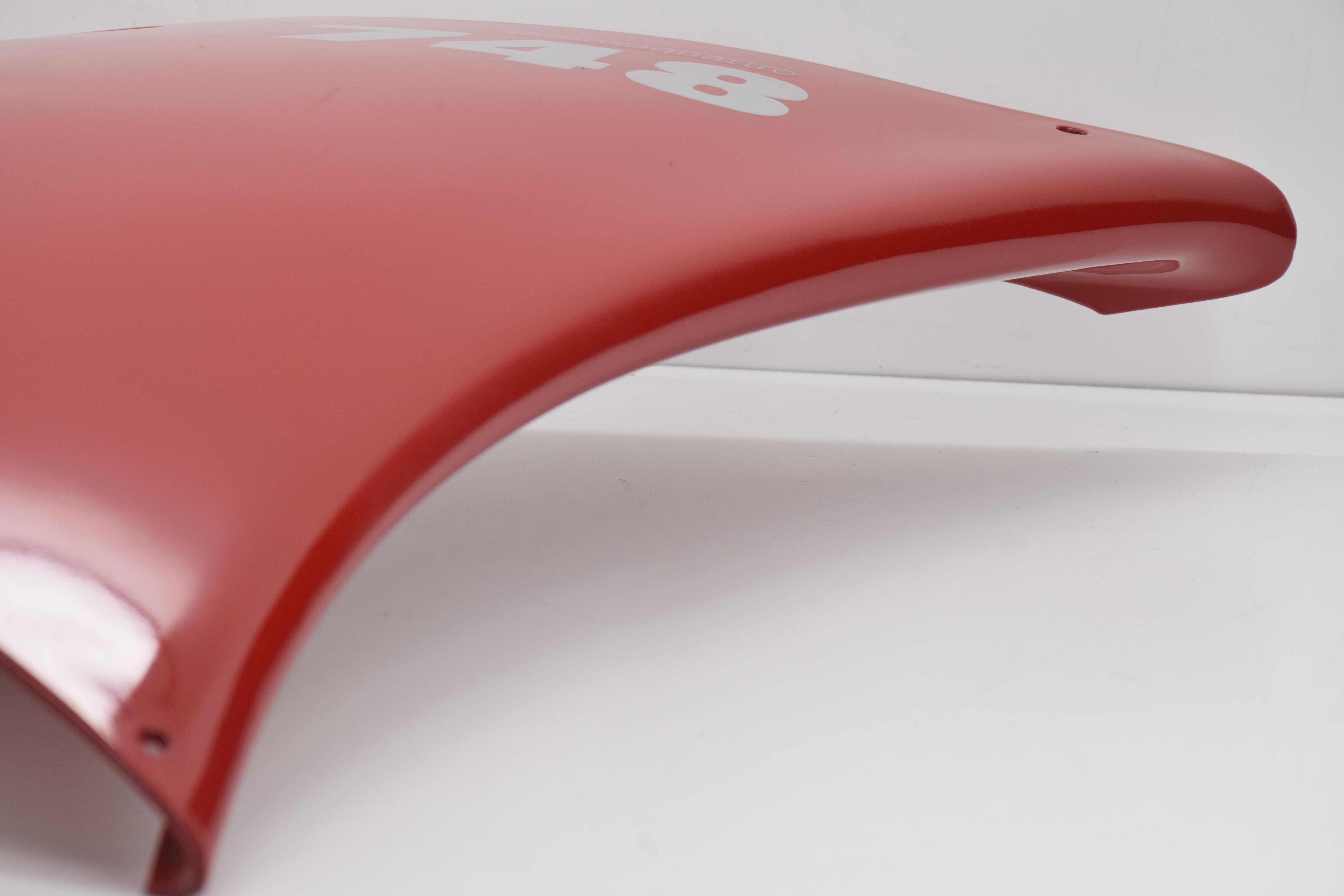 ducati carena superiore destra rossa ducati 748 desmoquattro - foto 5