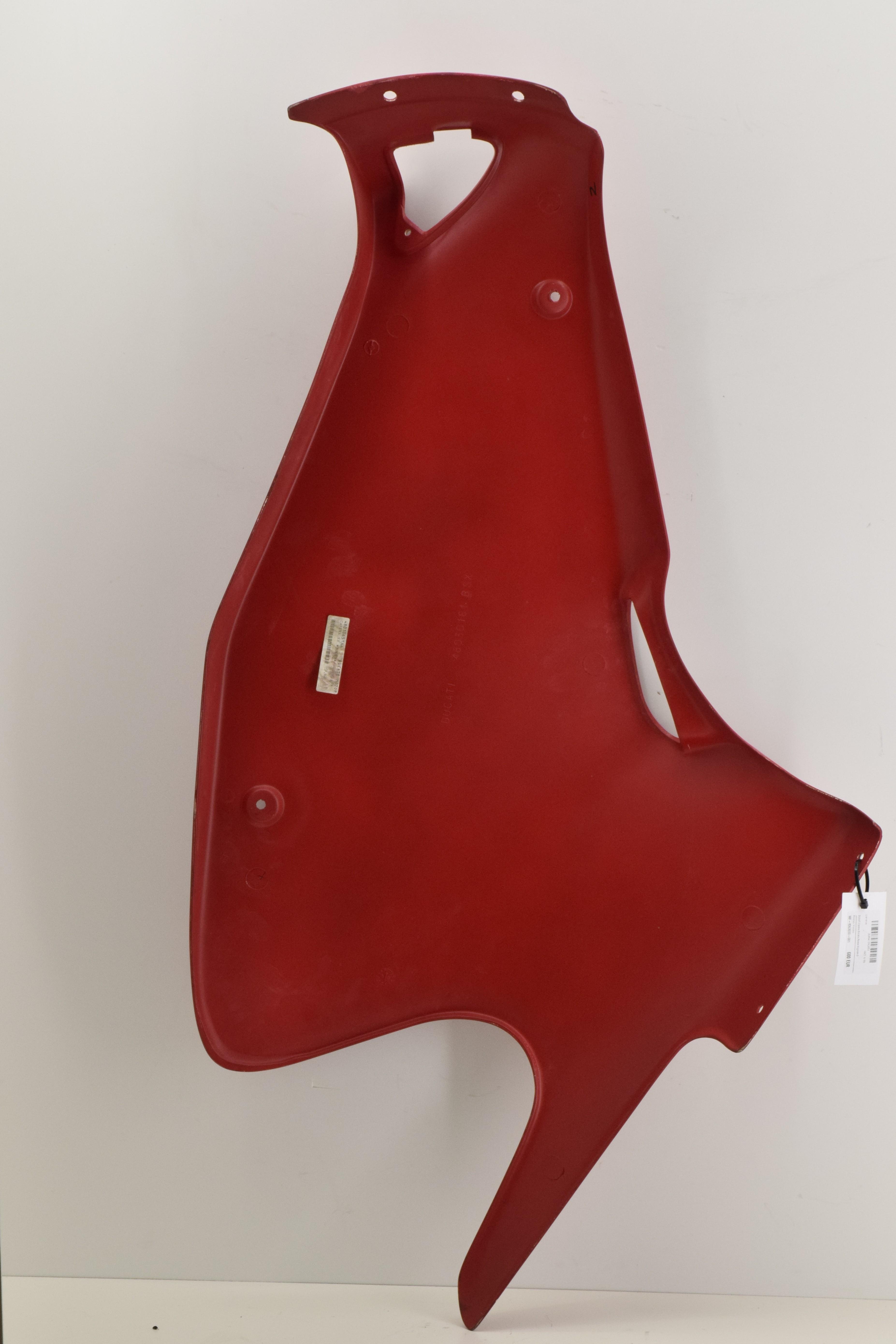 ducati carena sinistra rossa originale ducati super sport 900 ss 48030161b - foto 2
