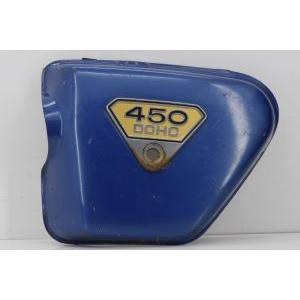 Fianchetto sinistro in metallo azzurro originale  cb 450 k3 k4 k5