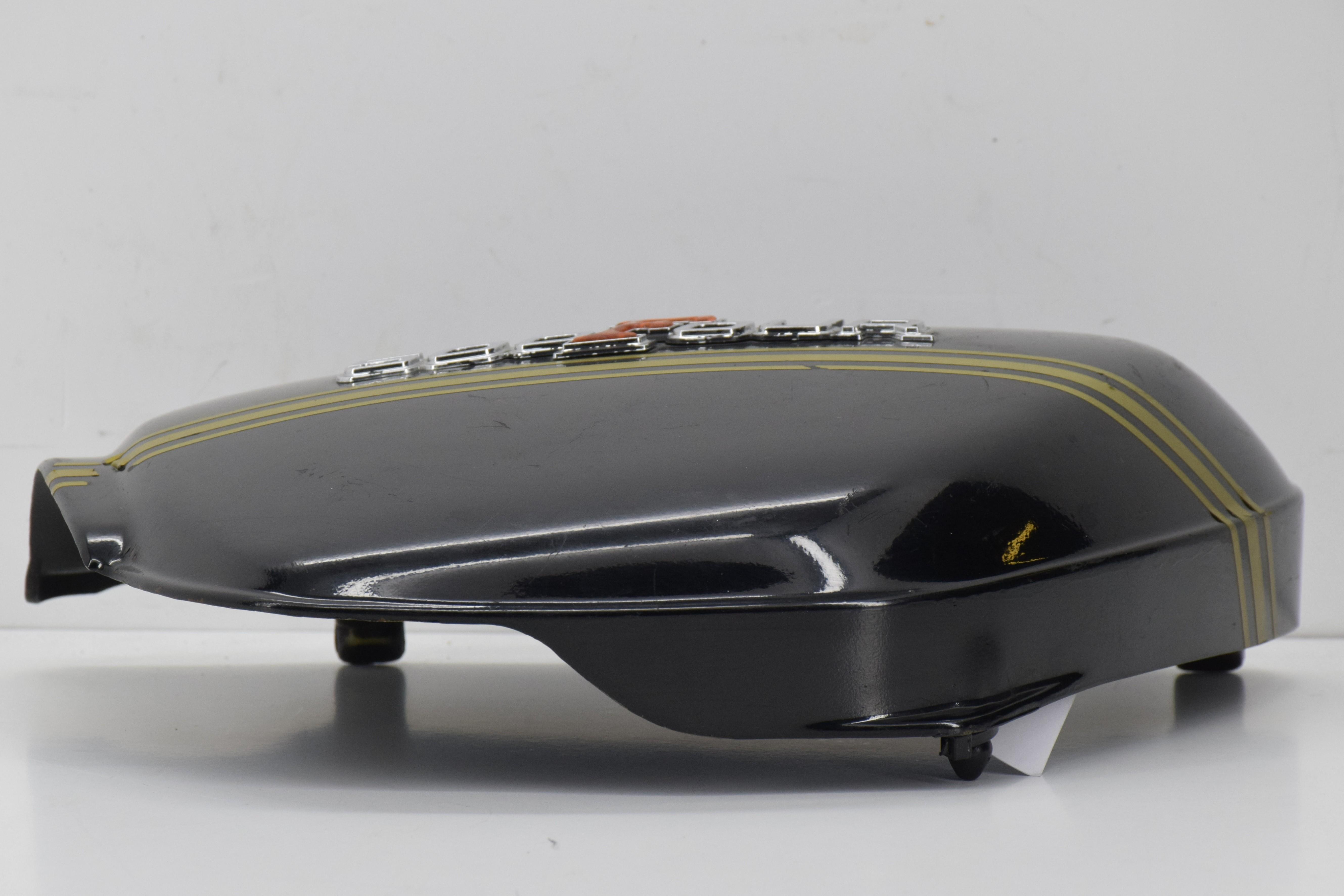 honda fianchetto sinistro nero originale con logo honda four 500 - foto 4