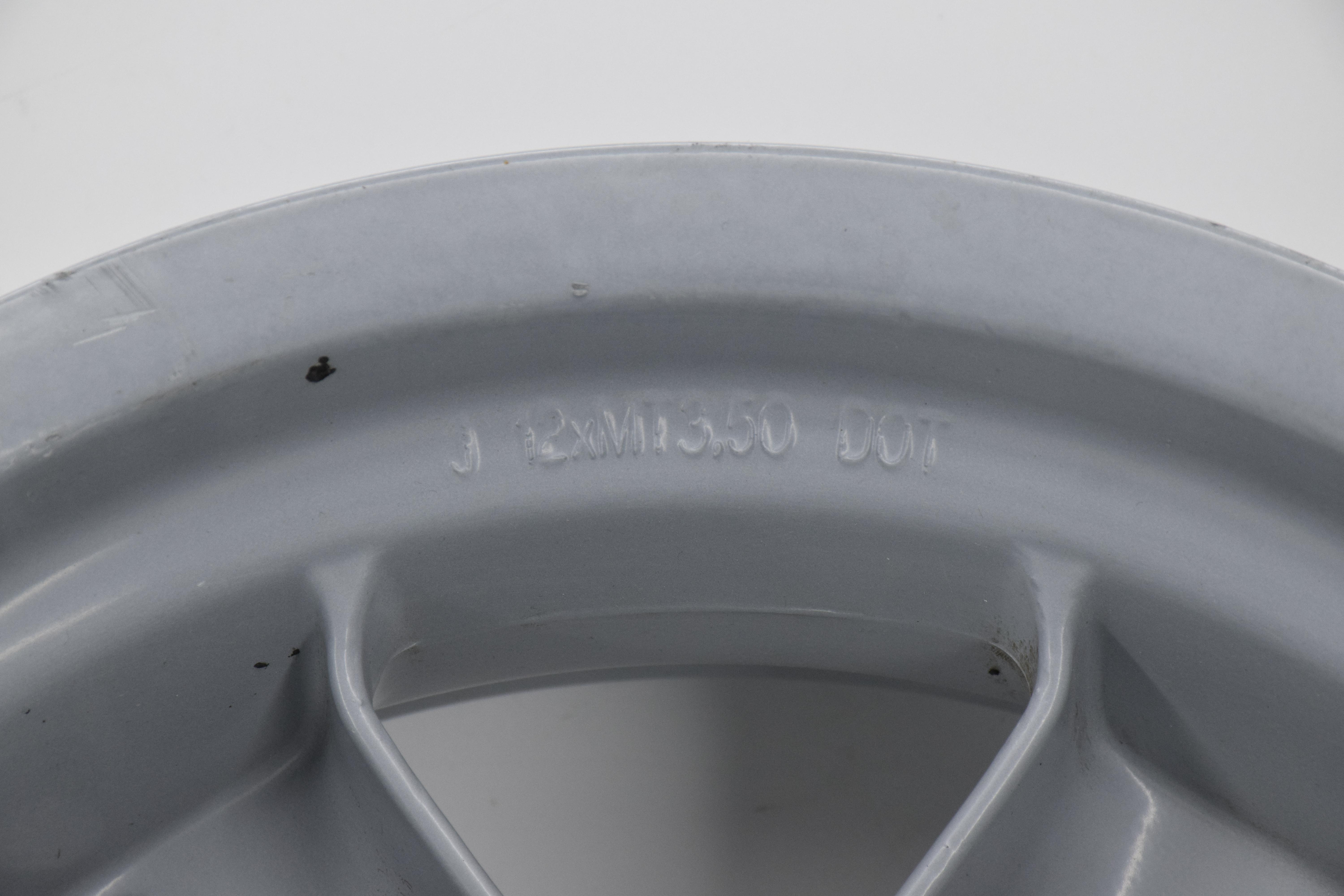 yamaha cerchio posteriore a tamburo grigio originale yamaha majesty 125 98 02 - foto 4