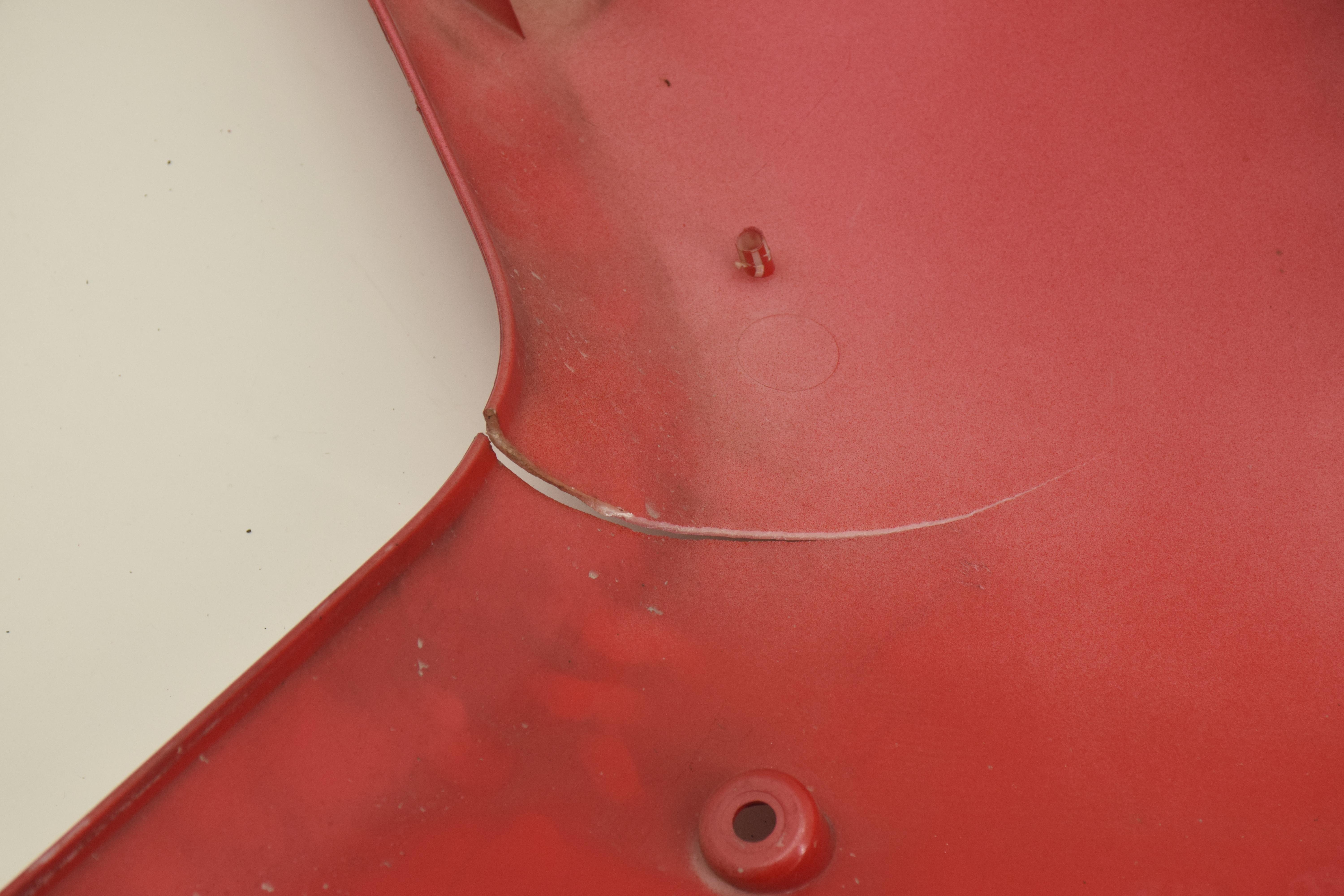 ducati carena destra rossa originale ducati 848 08 09 48032293a - foto 4