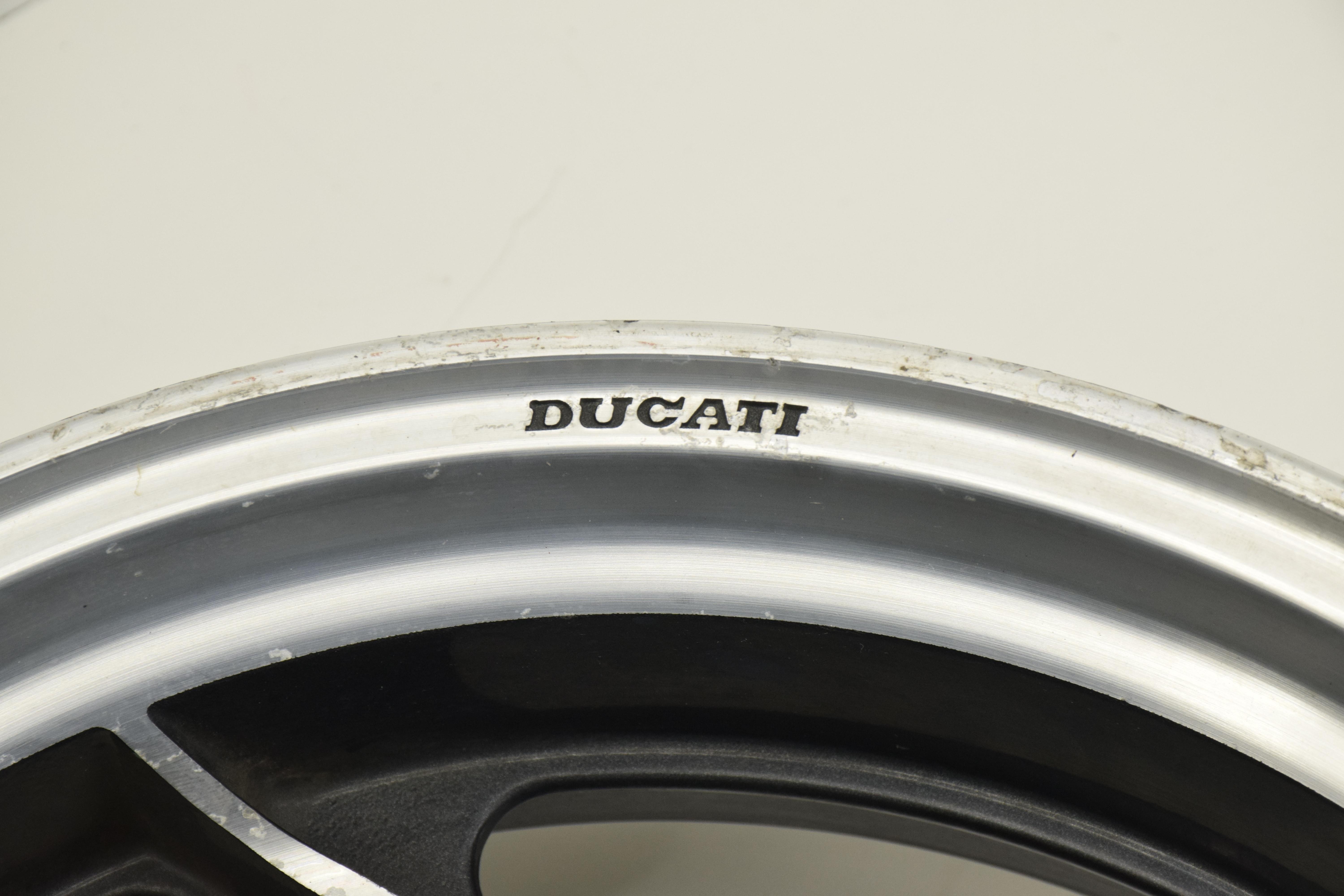 ducati cerchio posteriore oscam diamantato originale ducati paso 750 n037020521 - foto 4