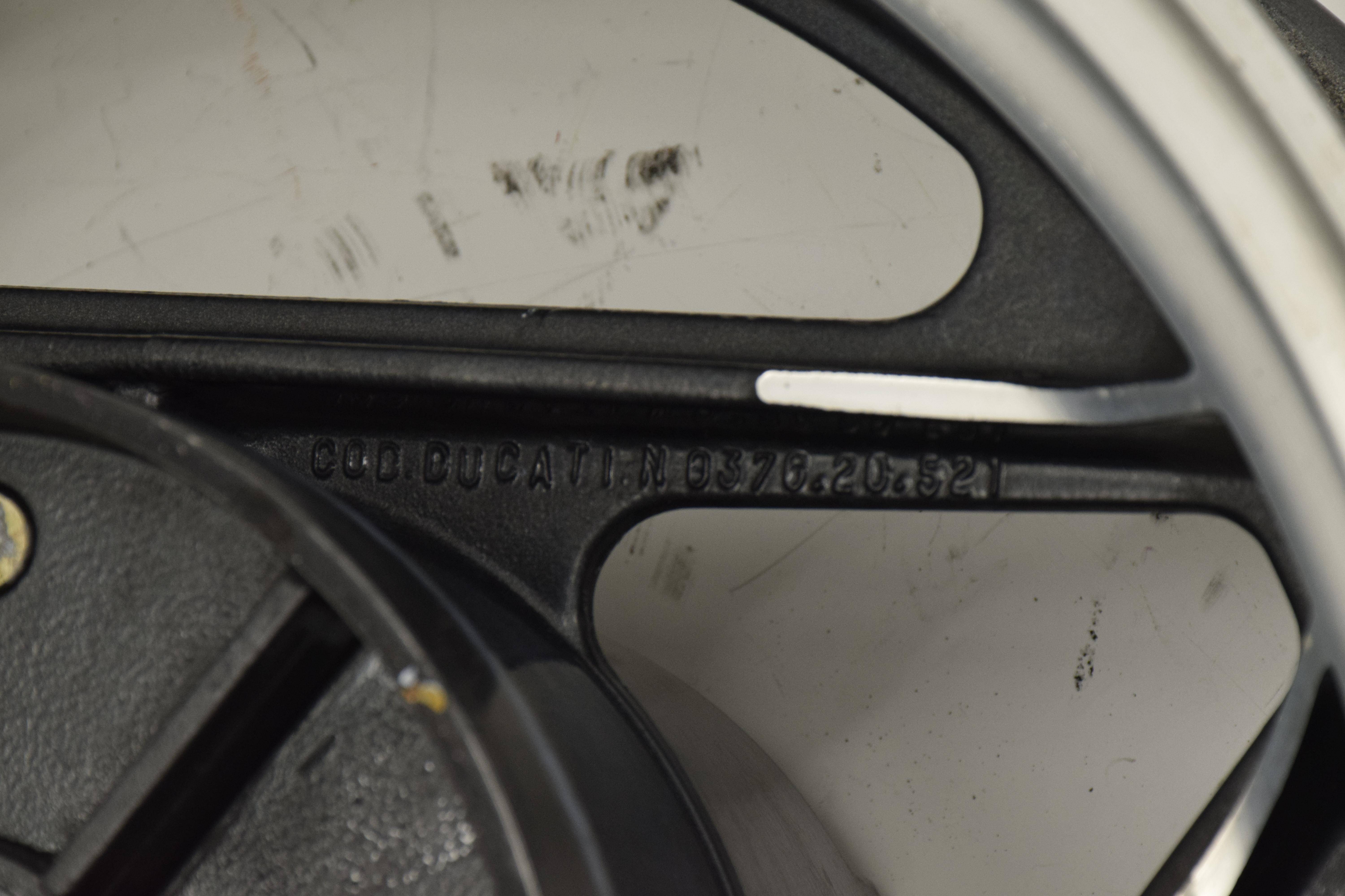 ducati cerchio posteriore oscam diamantato originale ducati paso 750 n037020521 - foto 6