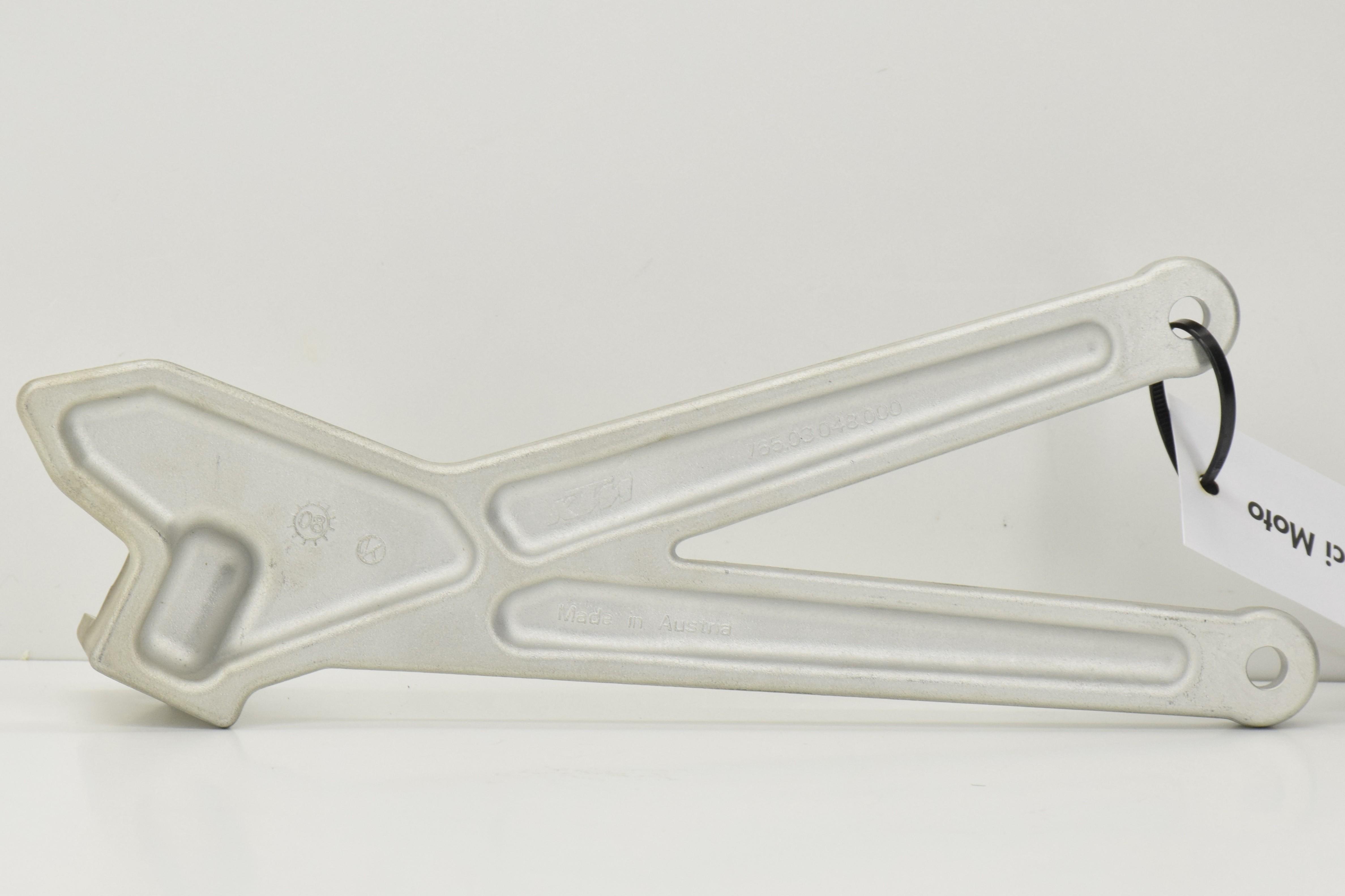 ktm supporto pedana sinistro originale ktm 690 enduro 76503048000 - foto 2