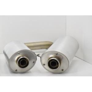Coppia di scarichi alluminio originali  996r 998r 57310511a  57410511a