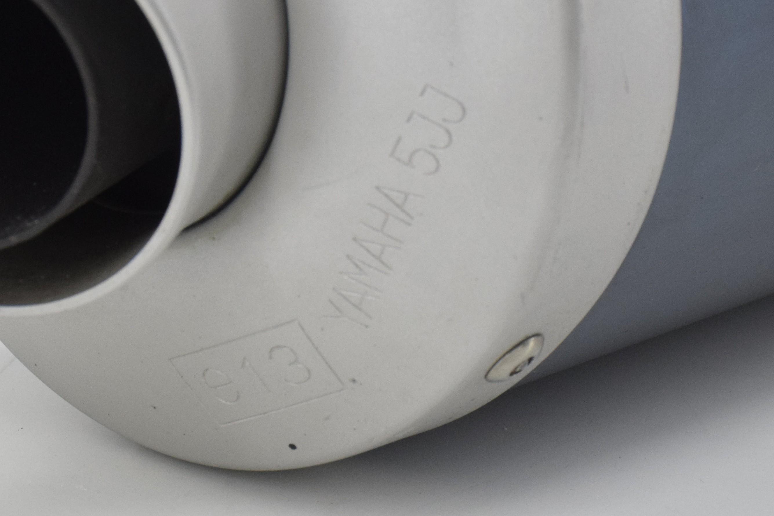 yamaha scarico silenziatore azzurro titanio originale yamaha yzf r1 5jj147101100 - foto 5