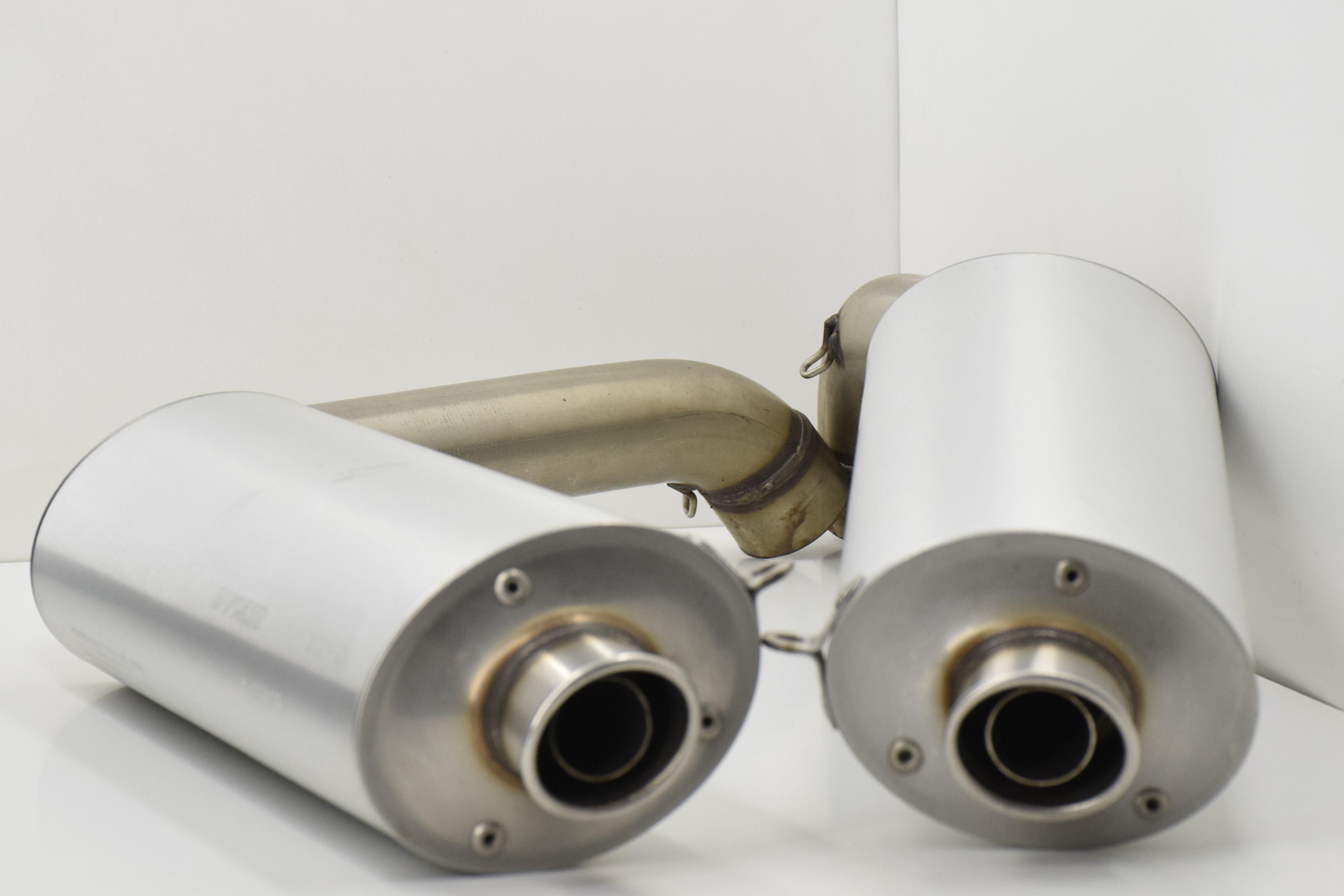 ducati coppia scarichi e compensatore originali ducati 748 916  57410391d 57310391d - foto 5