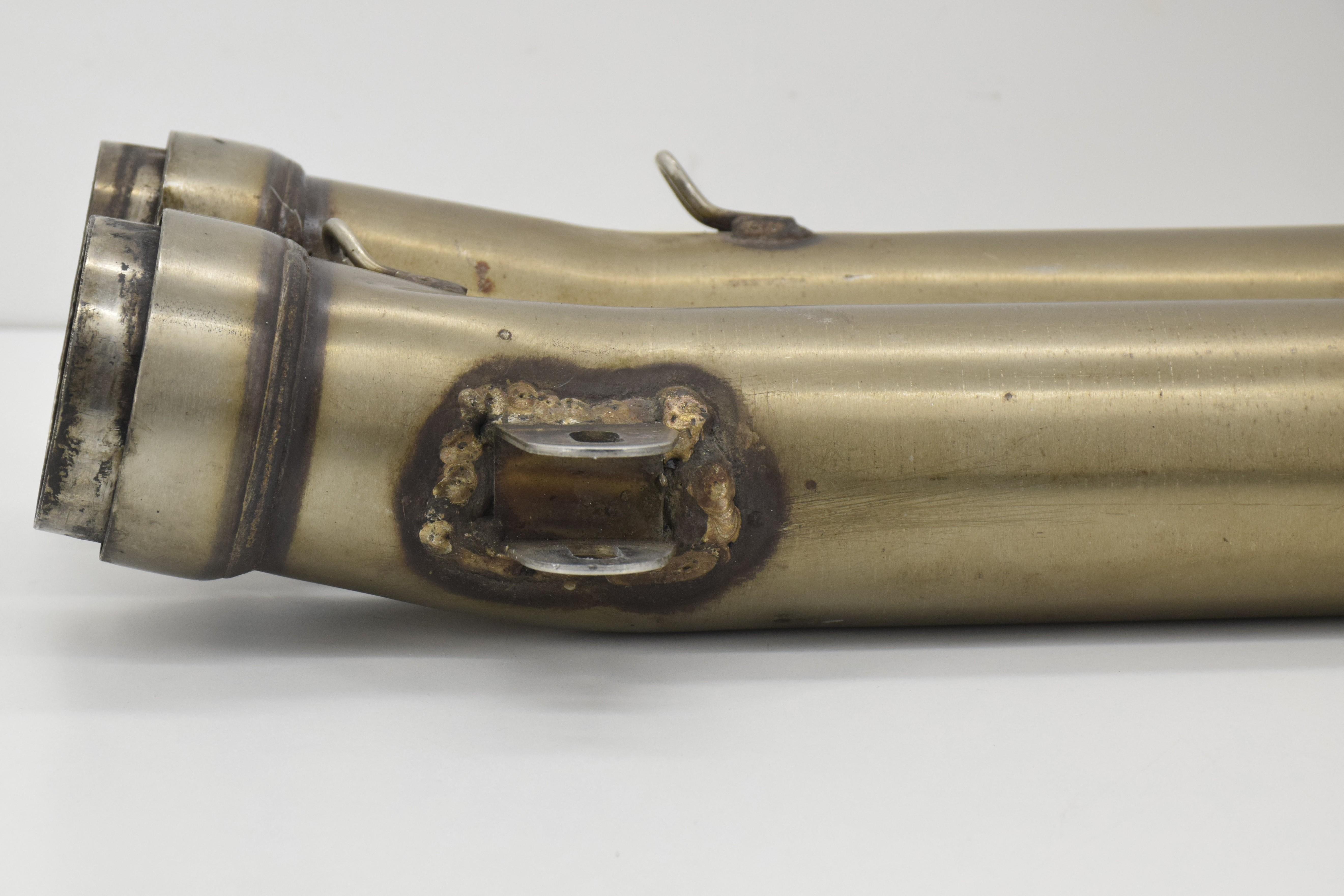 ducati coppia scarichi e compensatore originali ducati 748 916  57410391d 57310391d - foto 6