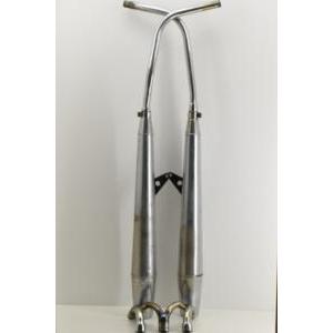 Scarico completo cromo originale  t150v t140v 71 74