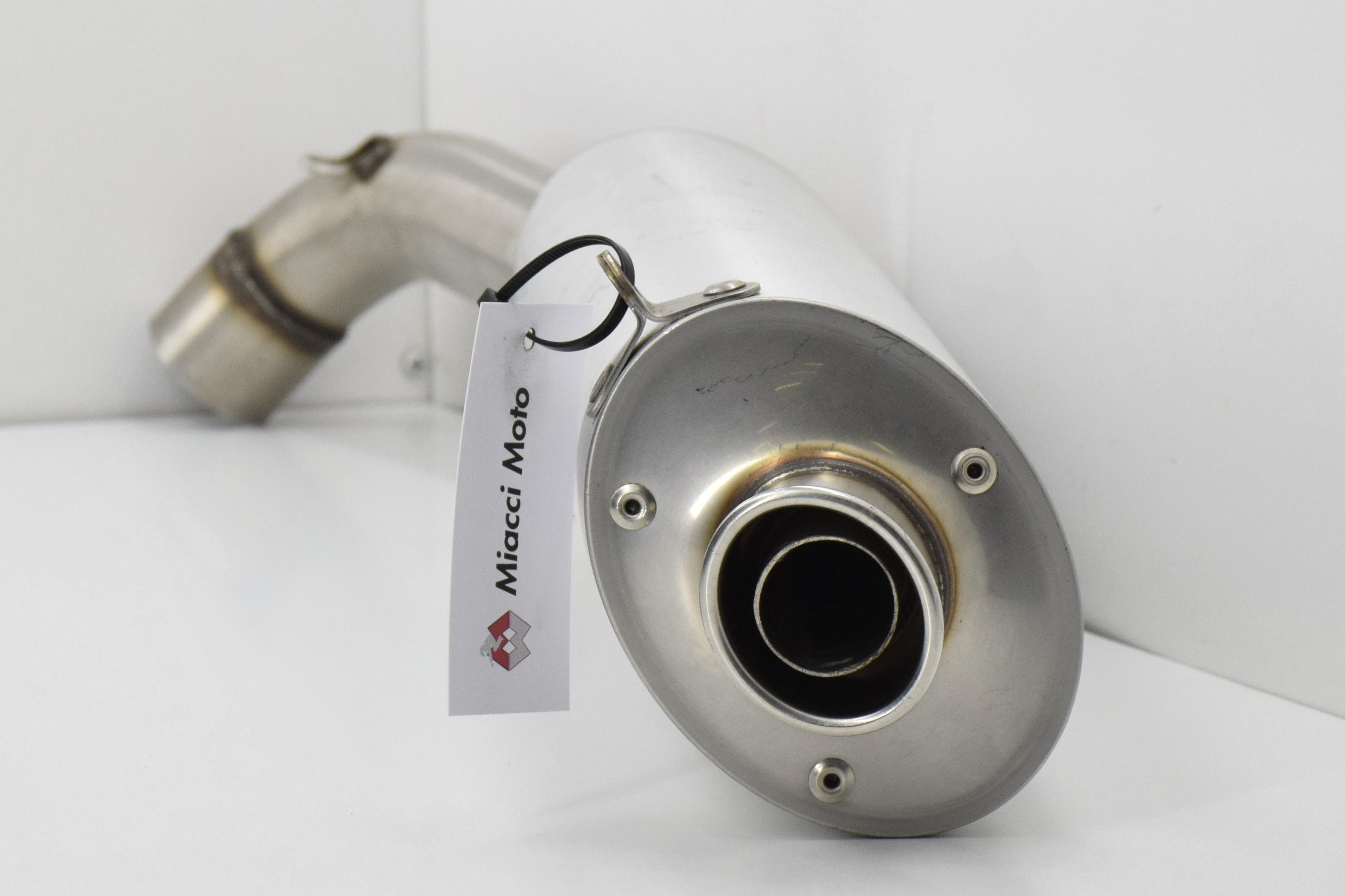 ducati scarico destro alluminio originale ducati 748 s 57310493a - foto 3