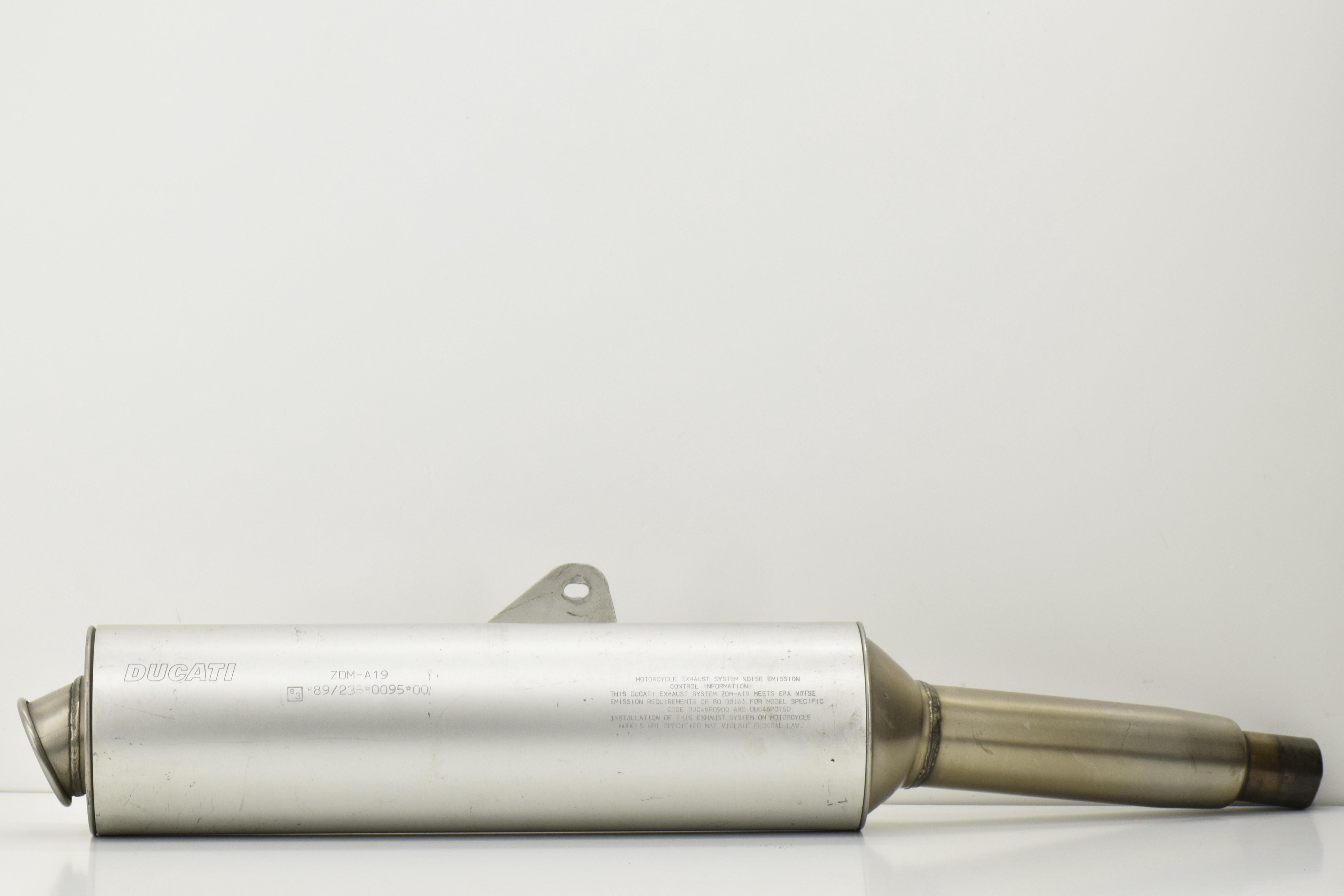 ducati coppia scarichi originali ducati ss900 ss750 57310472a 57410472a - foto 1