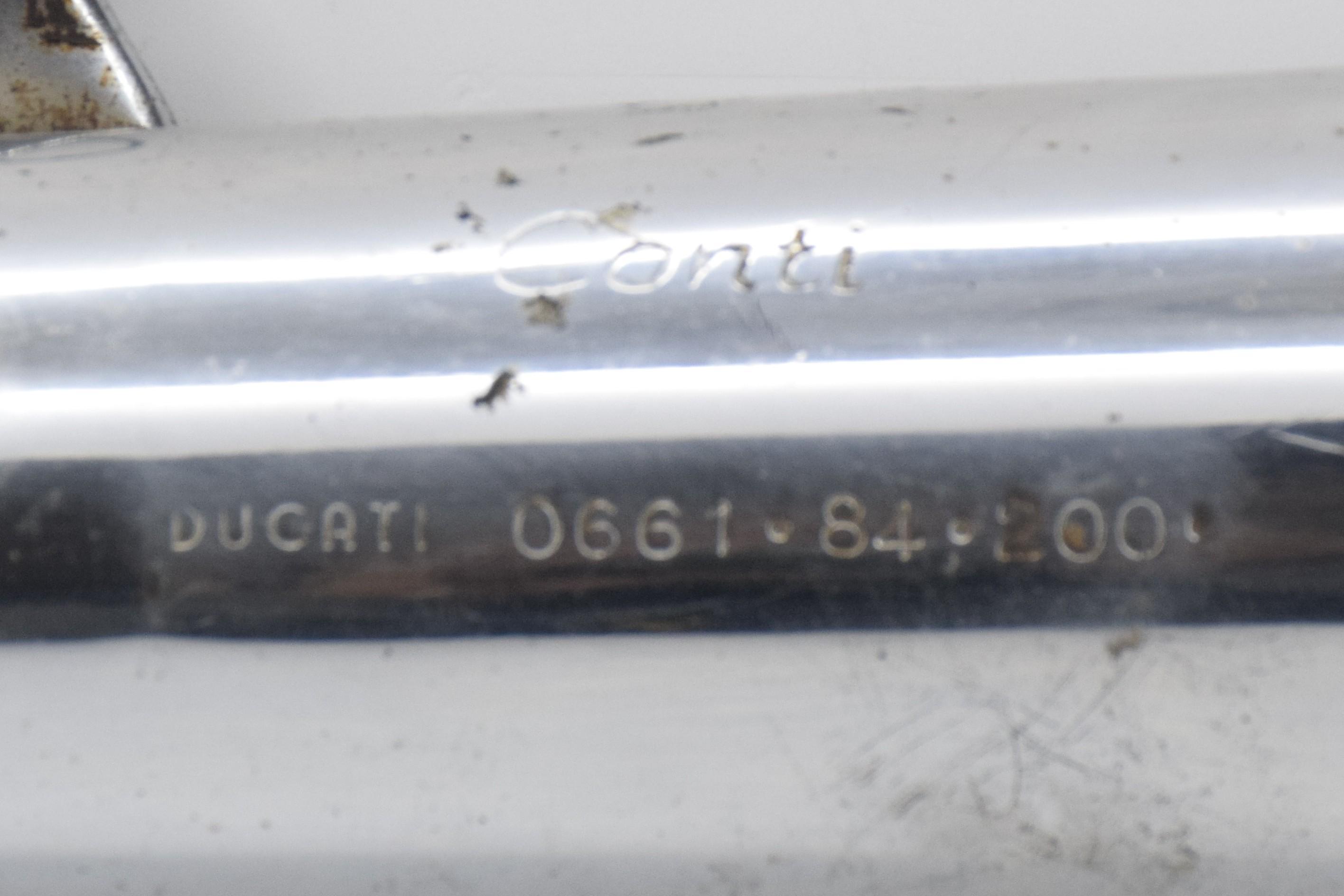 ducati scarico completo originale conti ducati pantah tl 350 600 066184200 - foto 3
