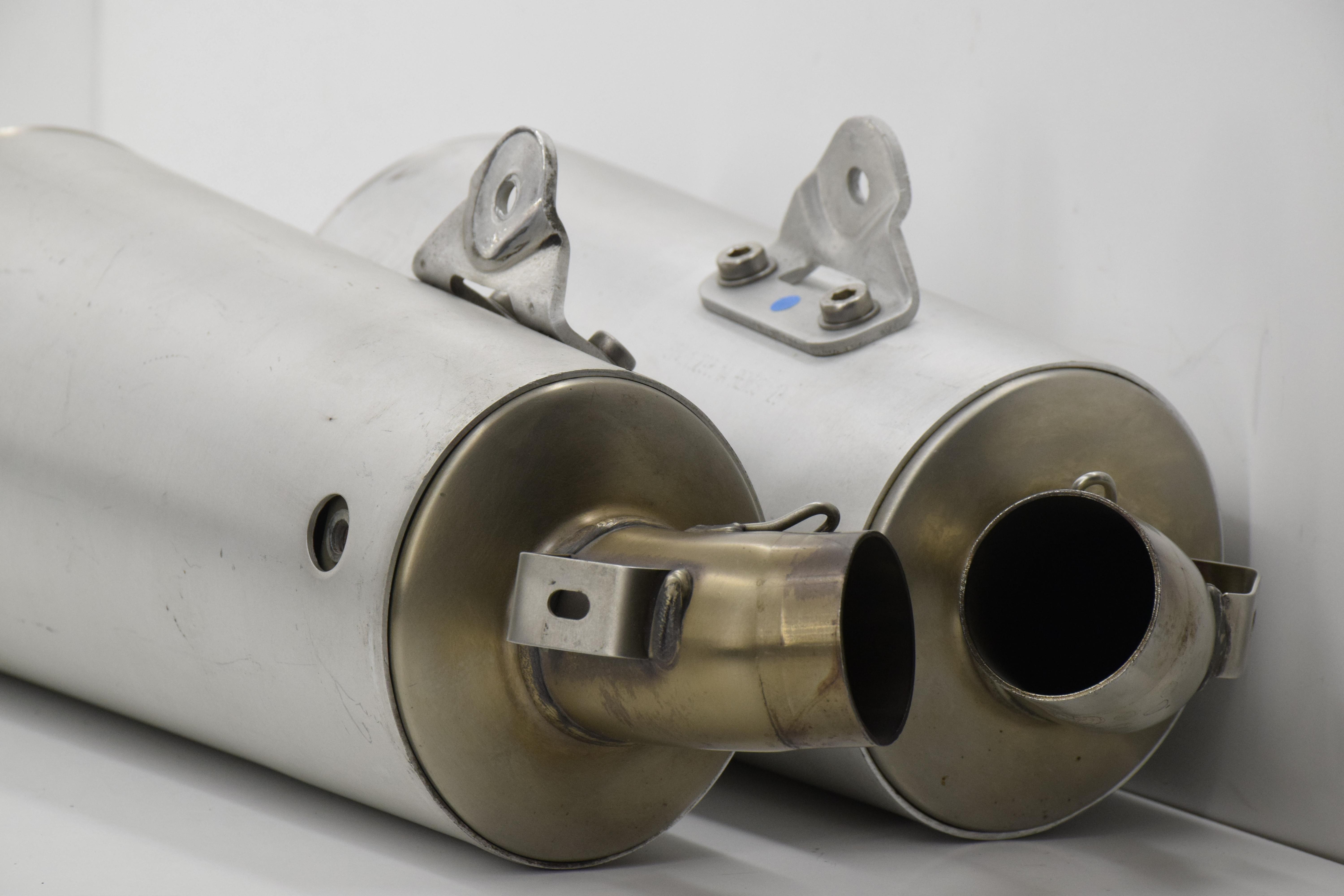 ducati coppia scarichi originali ducati monster 696 796 1100 57412981a 57313021a - foto 5