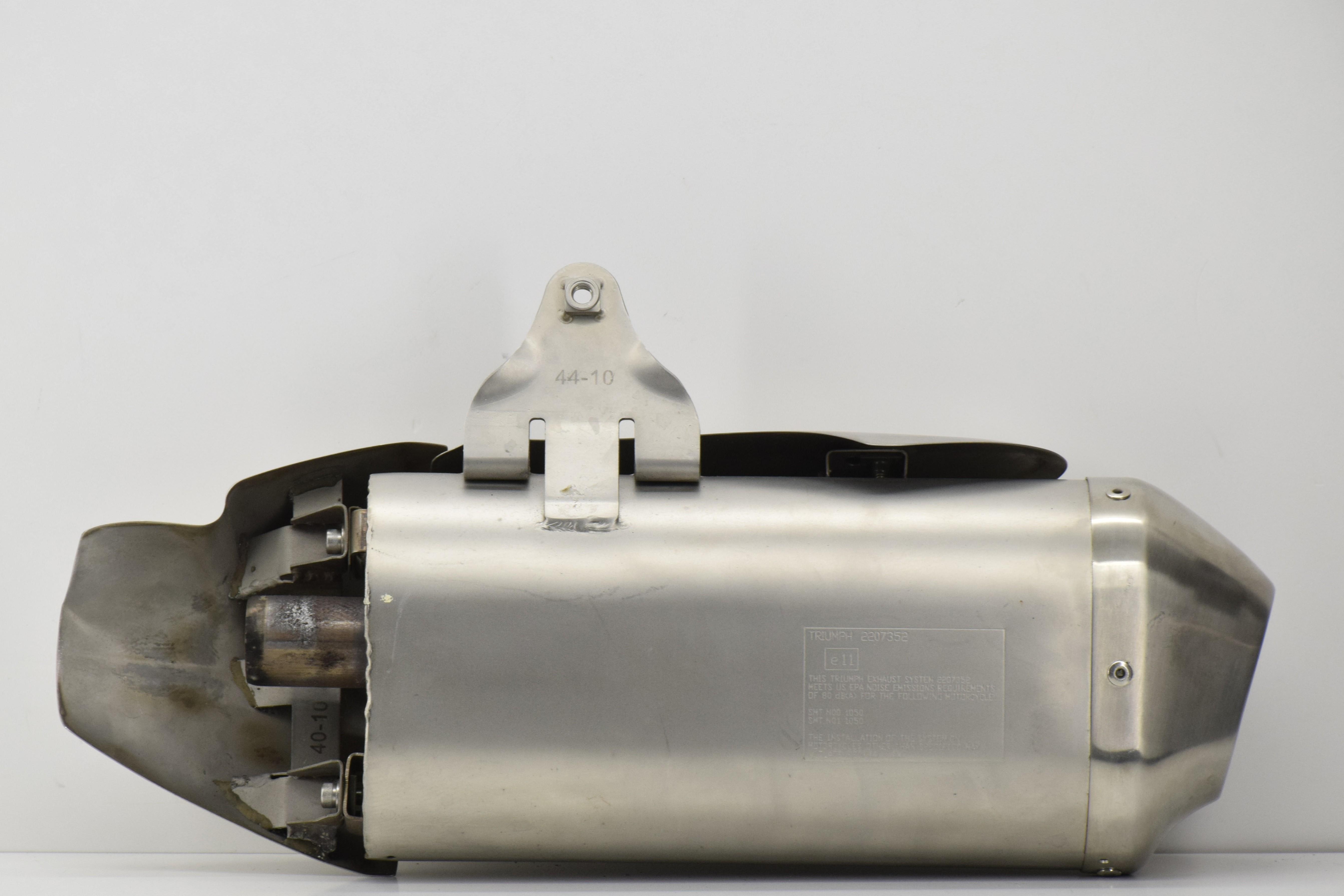 triumph coppia scarichi originali triumph speed triple 1050 2207352 2207351 - foto 4