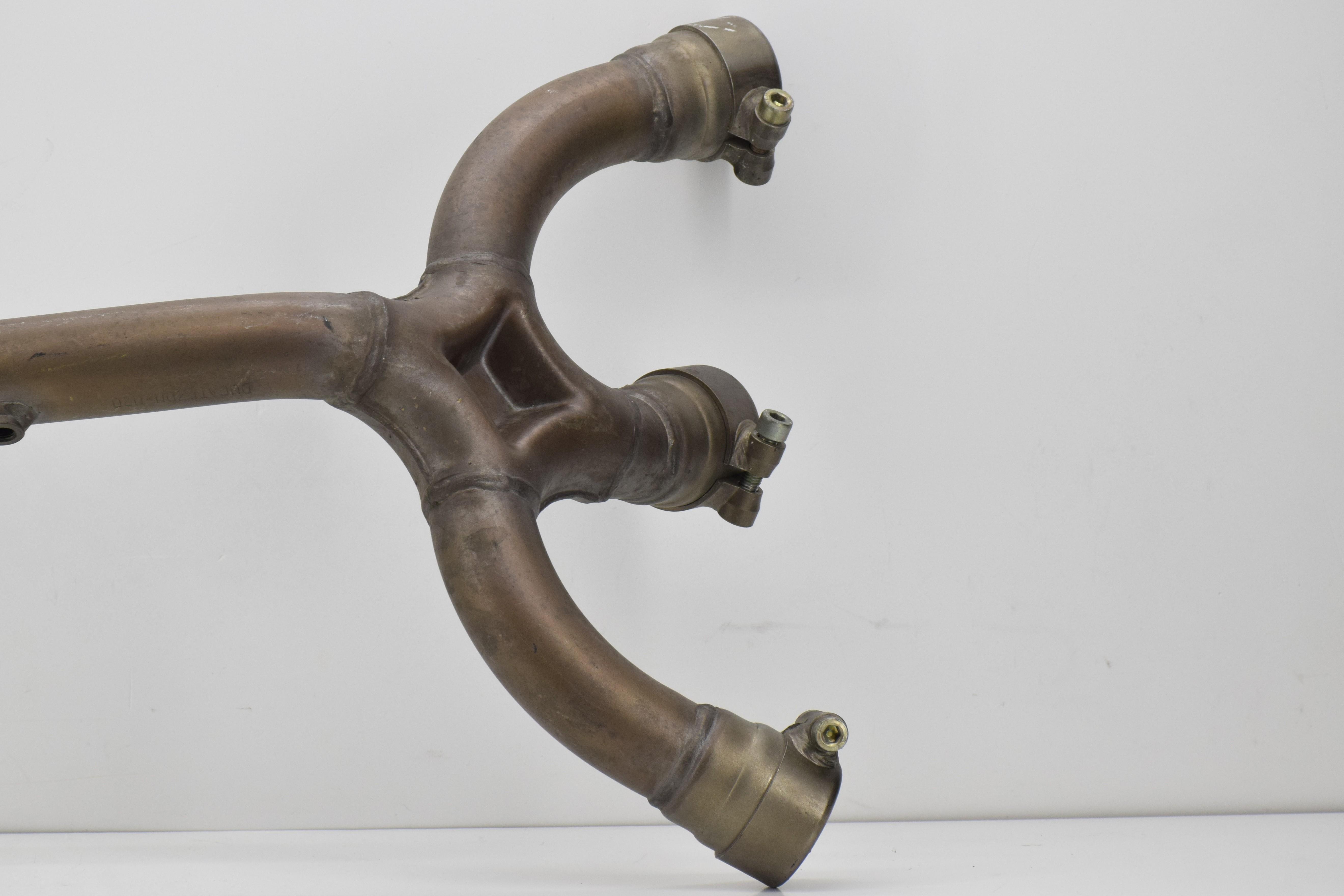 ducati collettore scarico orizzontale originale ducati s4 s4fogarty 57010391a - foto 4