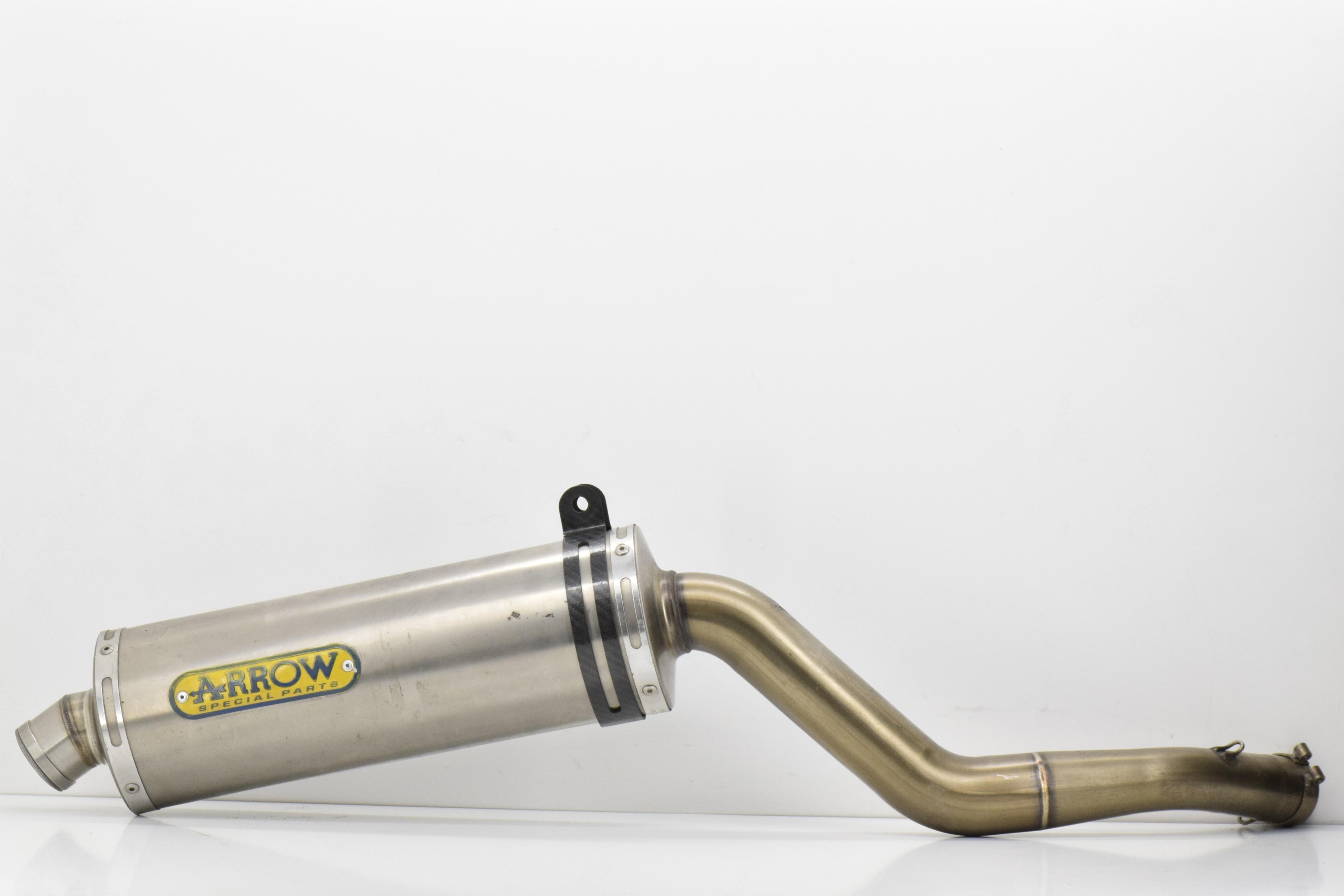 arrow scarico originale arrow fodero in titanio con db killer - foto 1