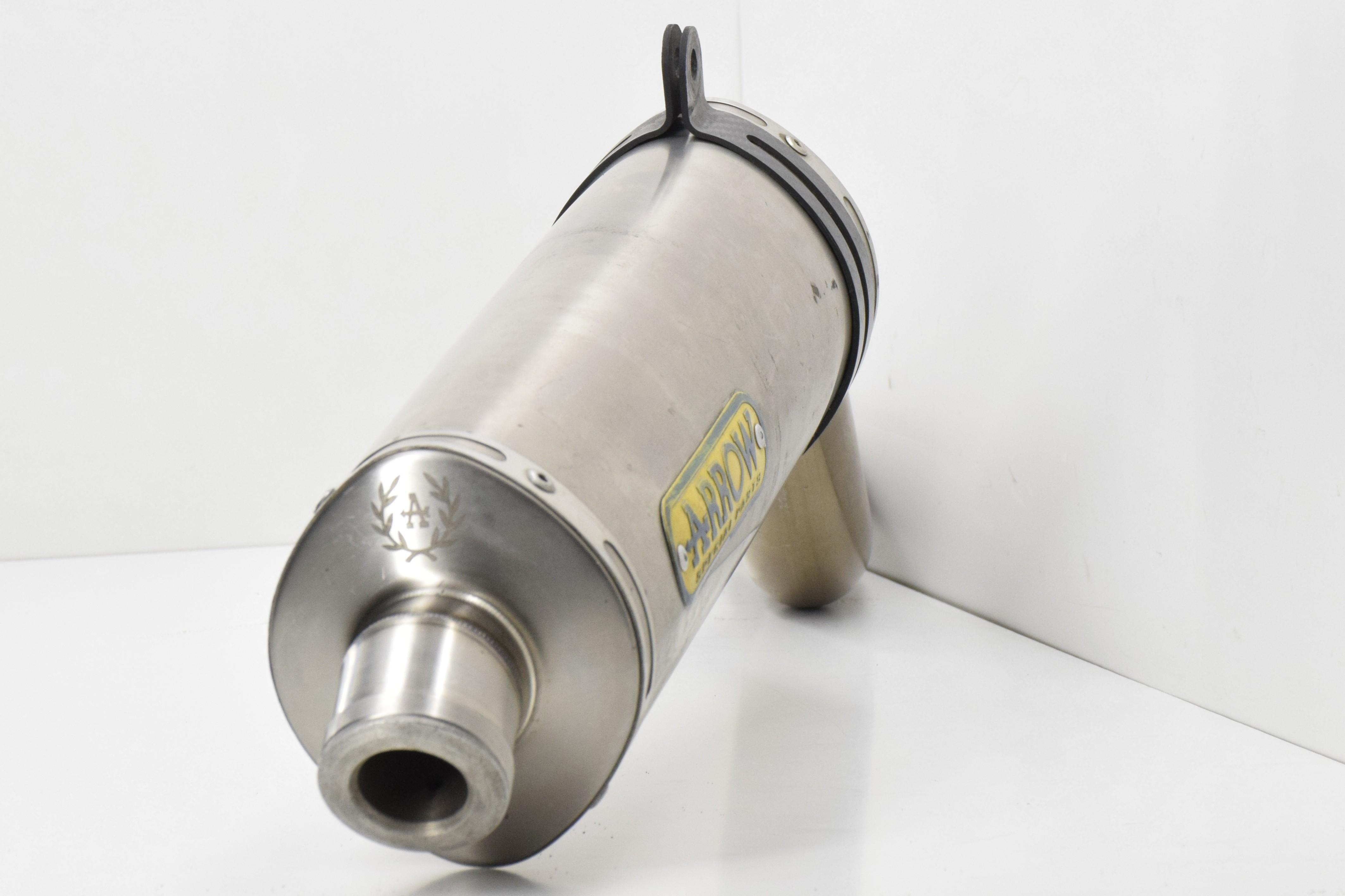 arrow scarico originale arrow fodero in titanio con db killer - foto 4