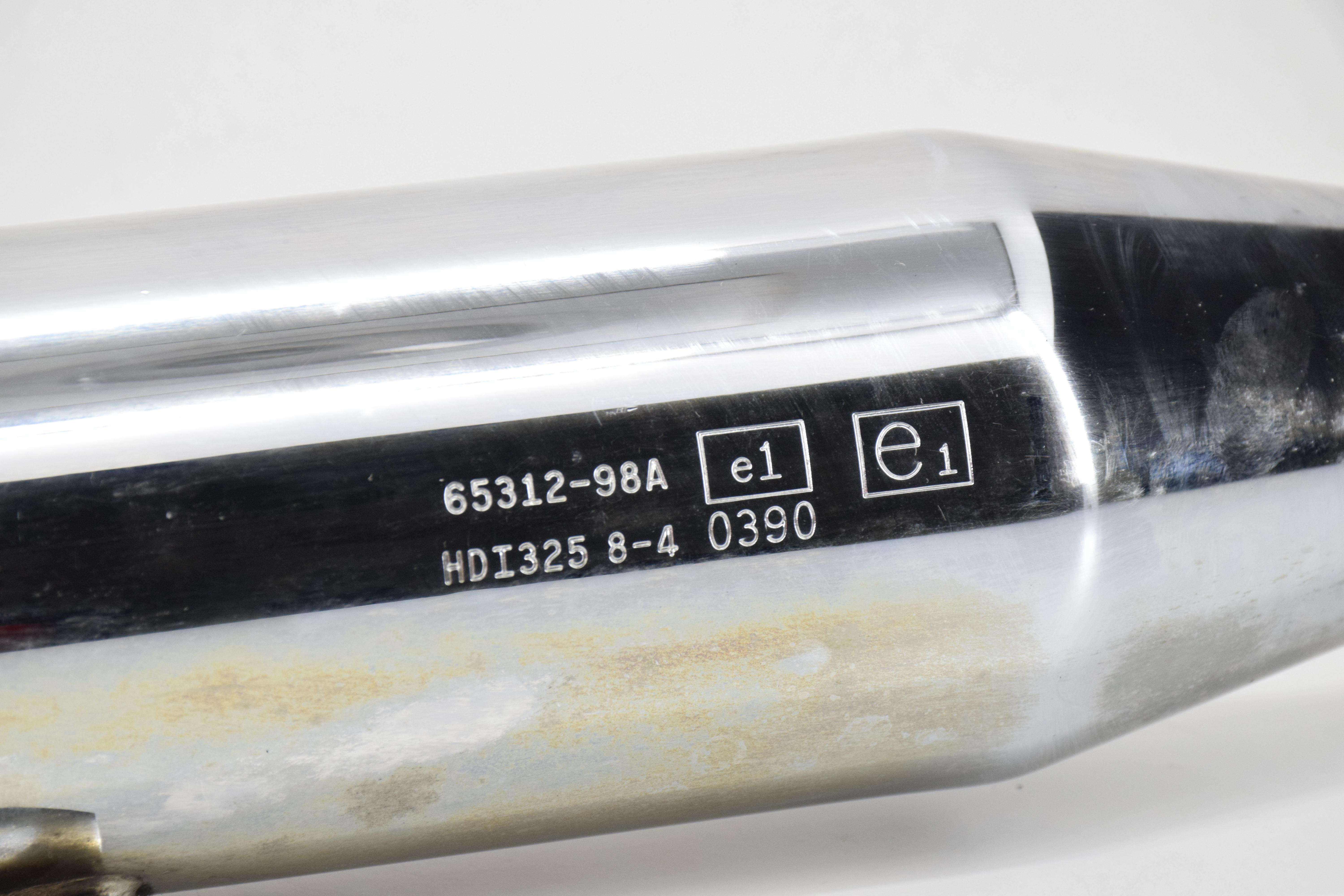 harley davidson scarico silenziato originale harley davidson 883 1200 65312-98a - foto 6