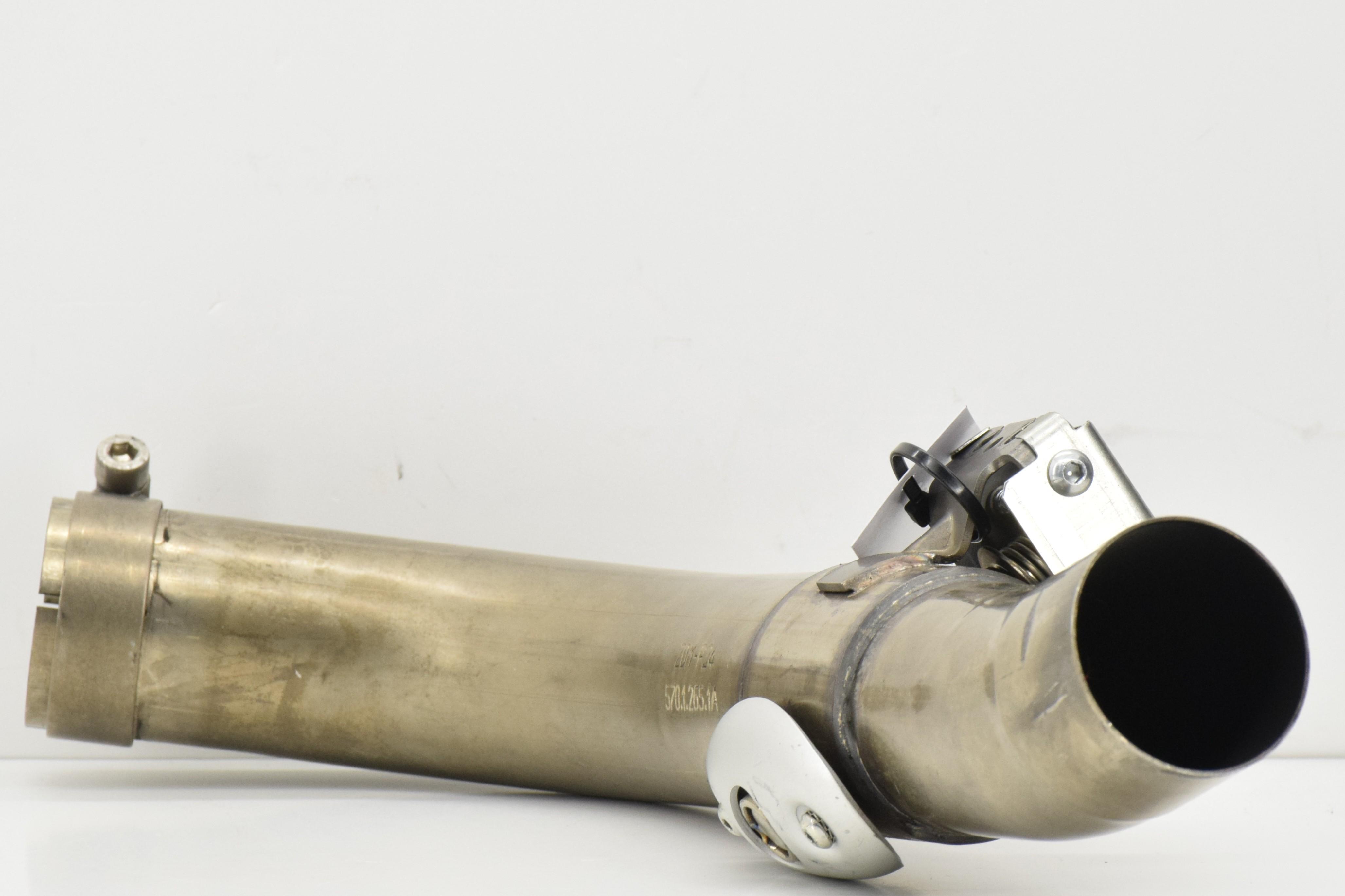 ducati collettore scarico originale ducati hypermotard 1100 57012651a - foto 4