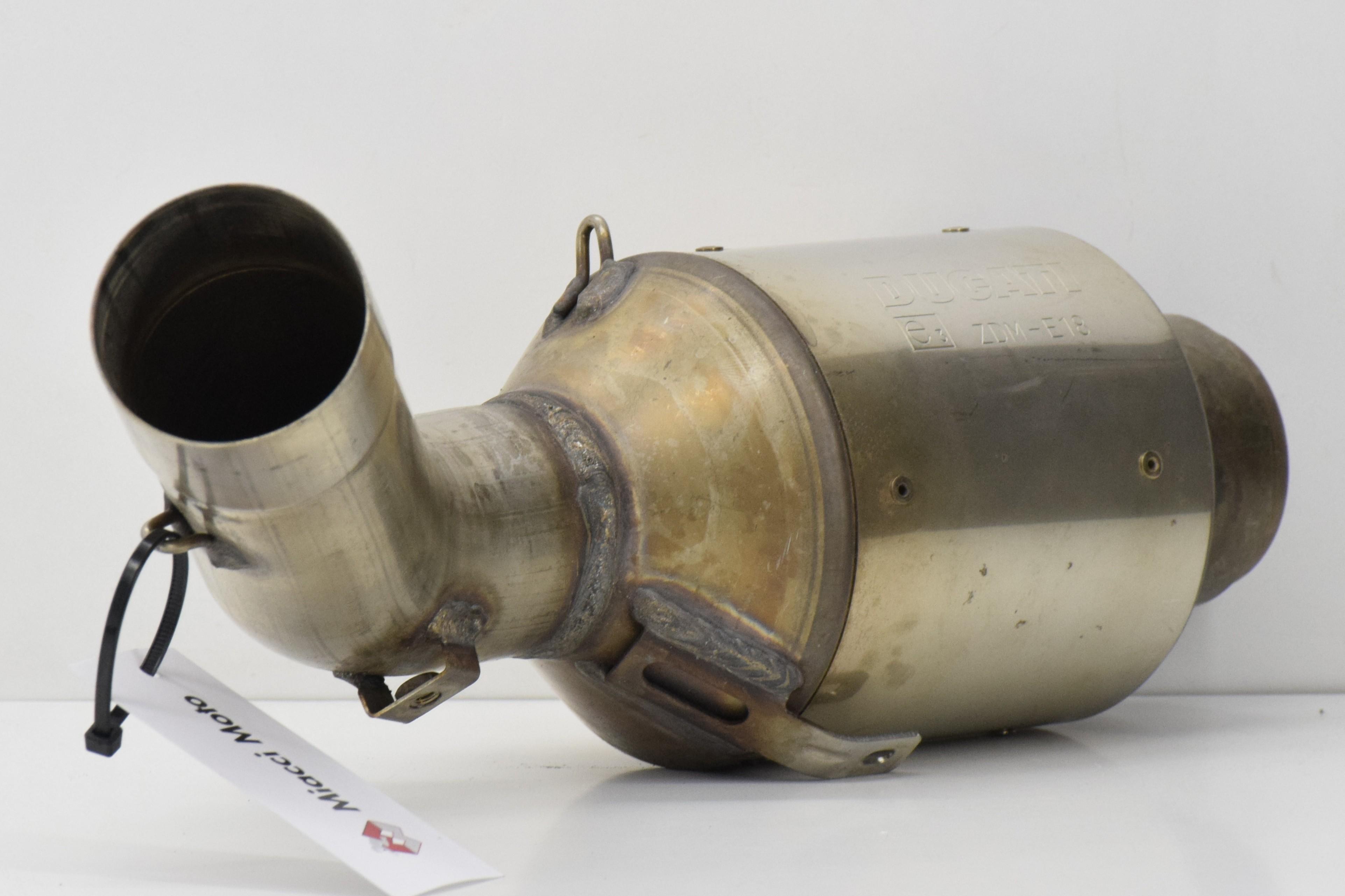 ducati catalizzatore originale ducati desmosedici rr 08 57211462a - foto 6