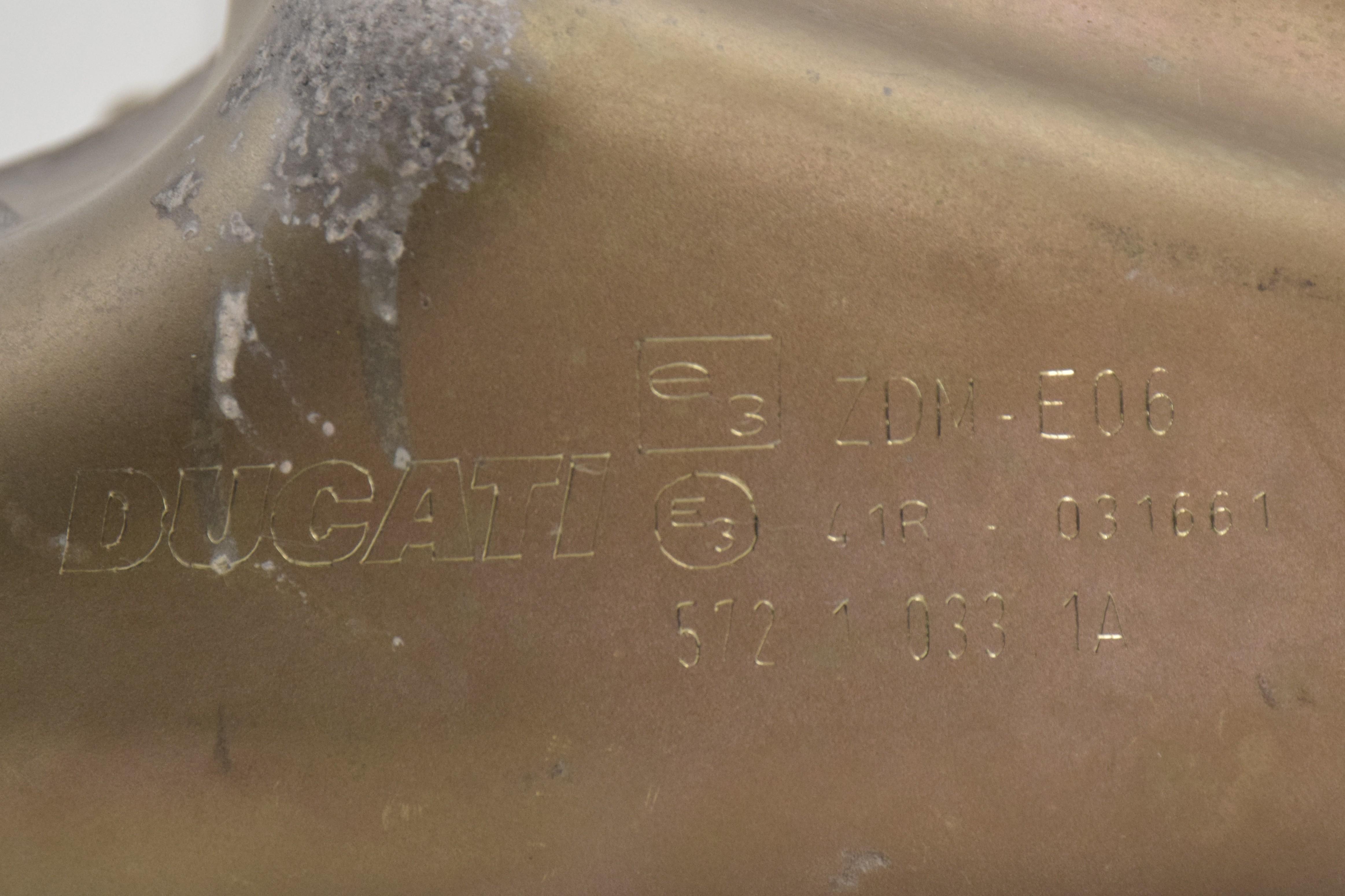 ducati compensatore scarico originale ducati multistrada 1100 s 57210331a - foto 6