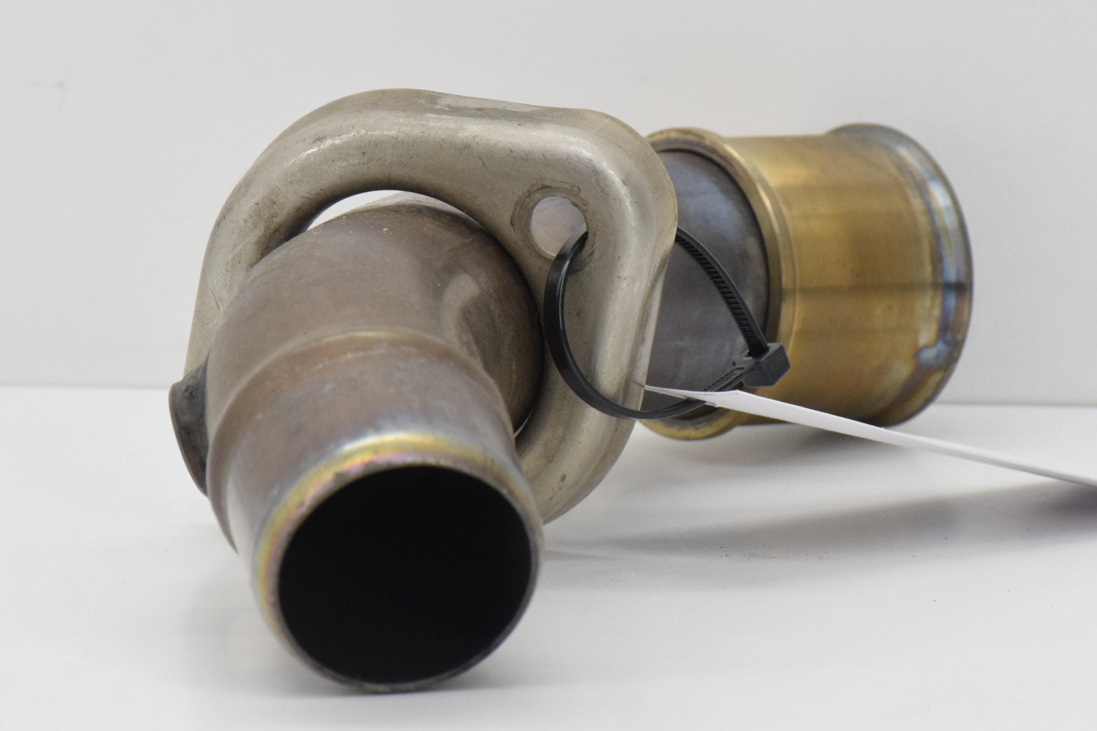 ducati collettore scarico verticale originale ducati hypermotard 1100 57112581a - foto 4