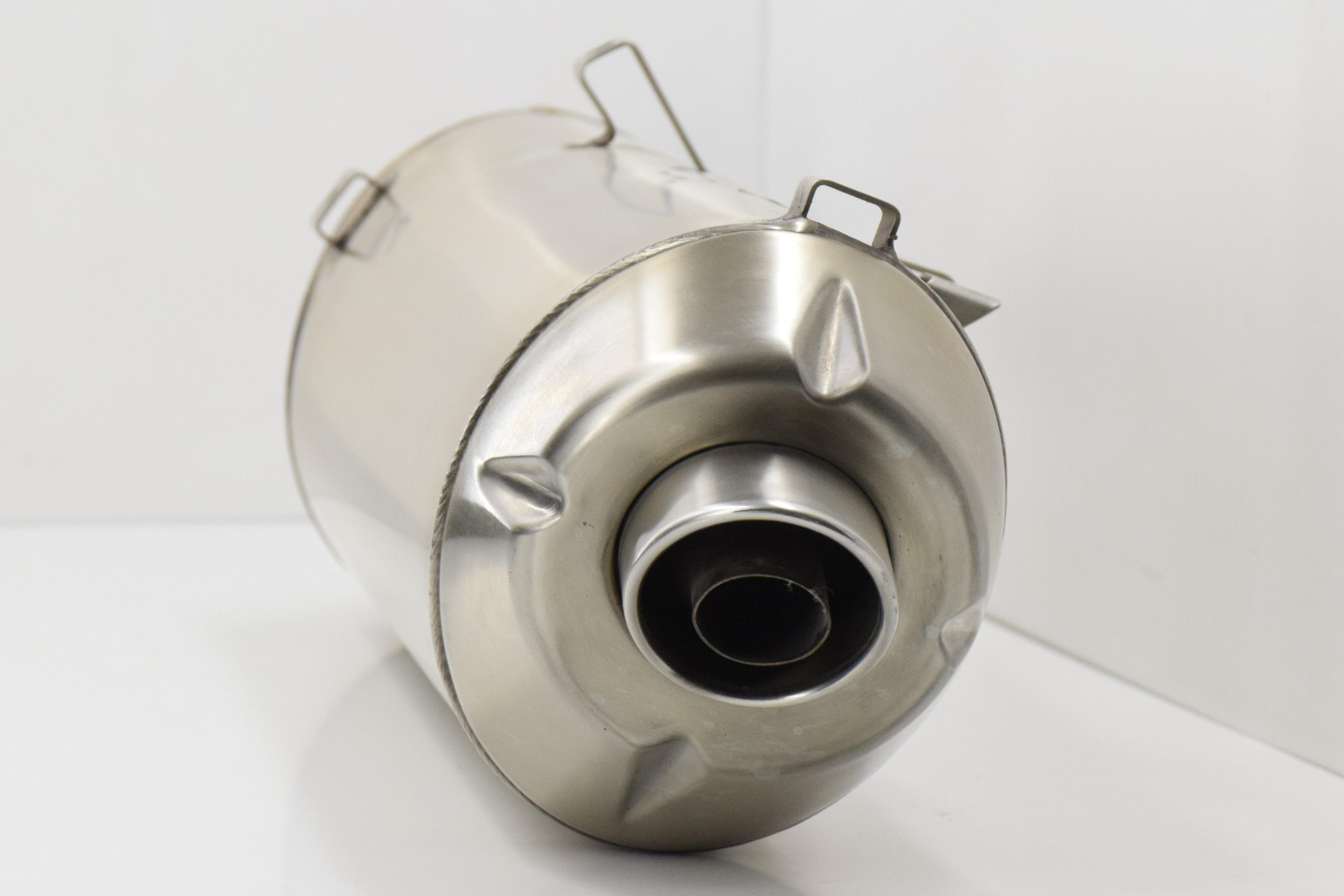bmw scarico originale acciaio bmw g650x 18127708846 - foto 5