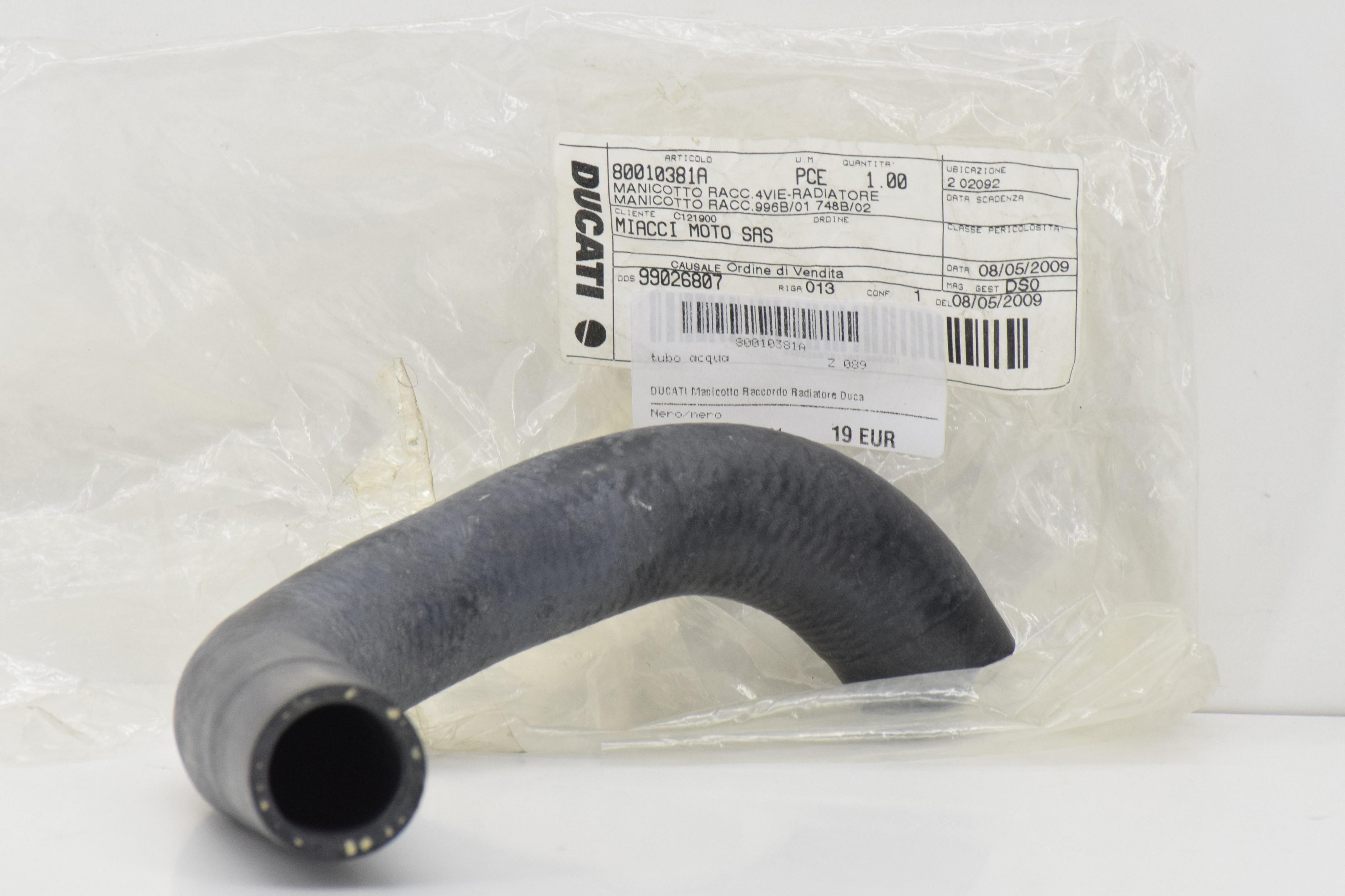 ducati manicotto raccordo radiatore ducati 748 916 996 80010381a - foto 3