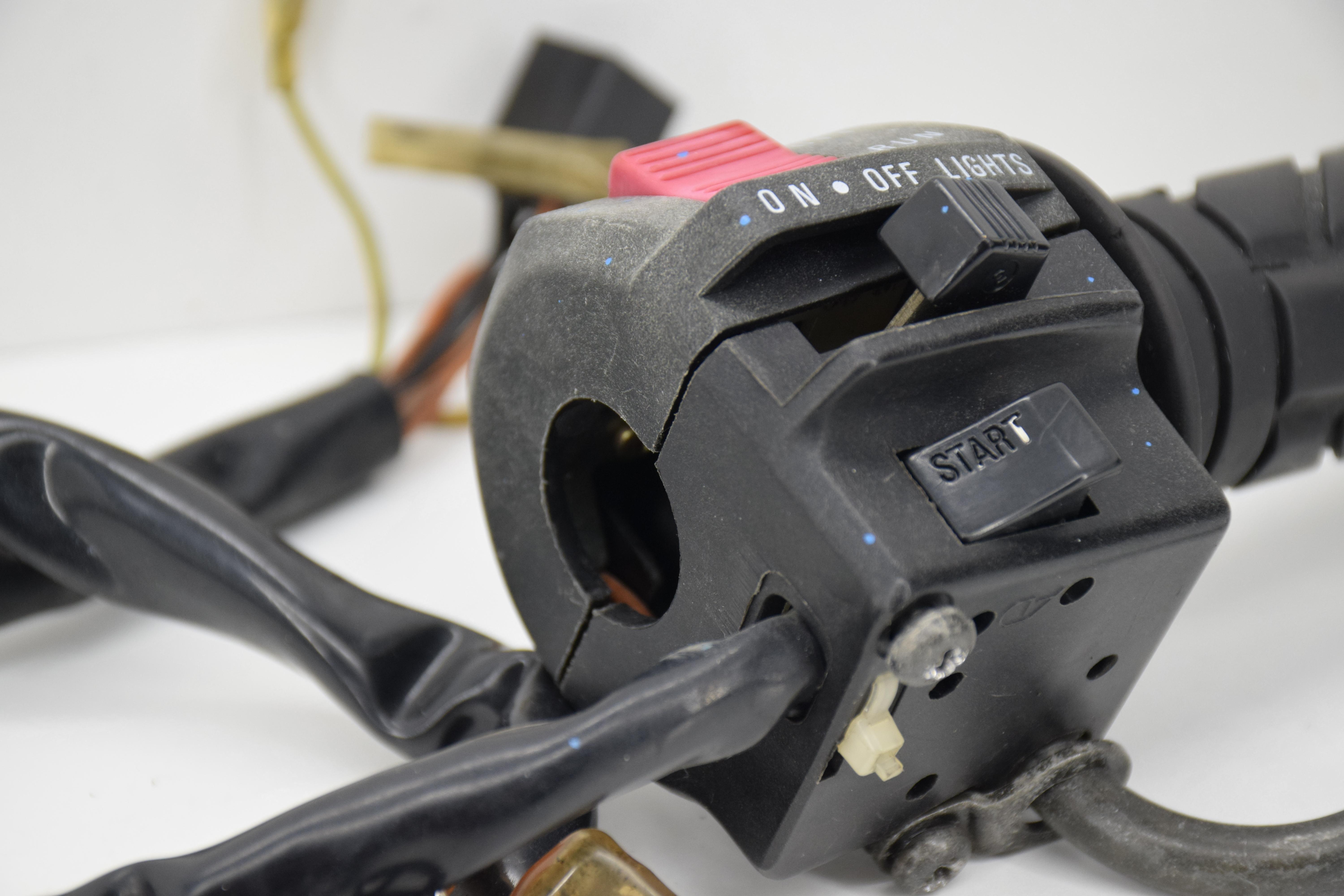  commutatore destro originale con acceleratore suzuki gsx-r 90 - foto 3