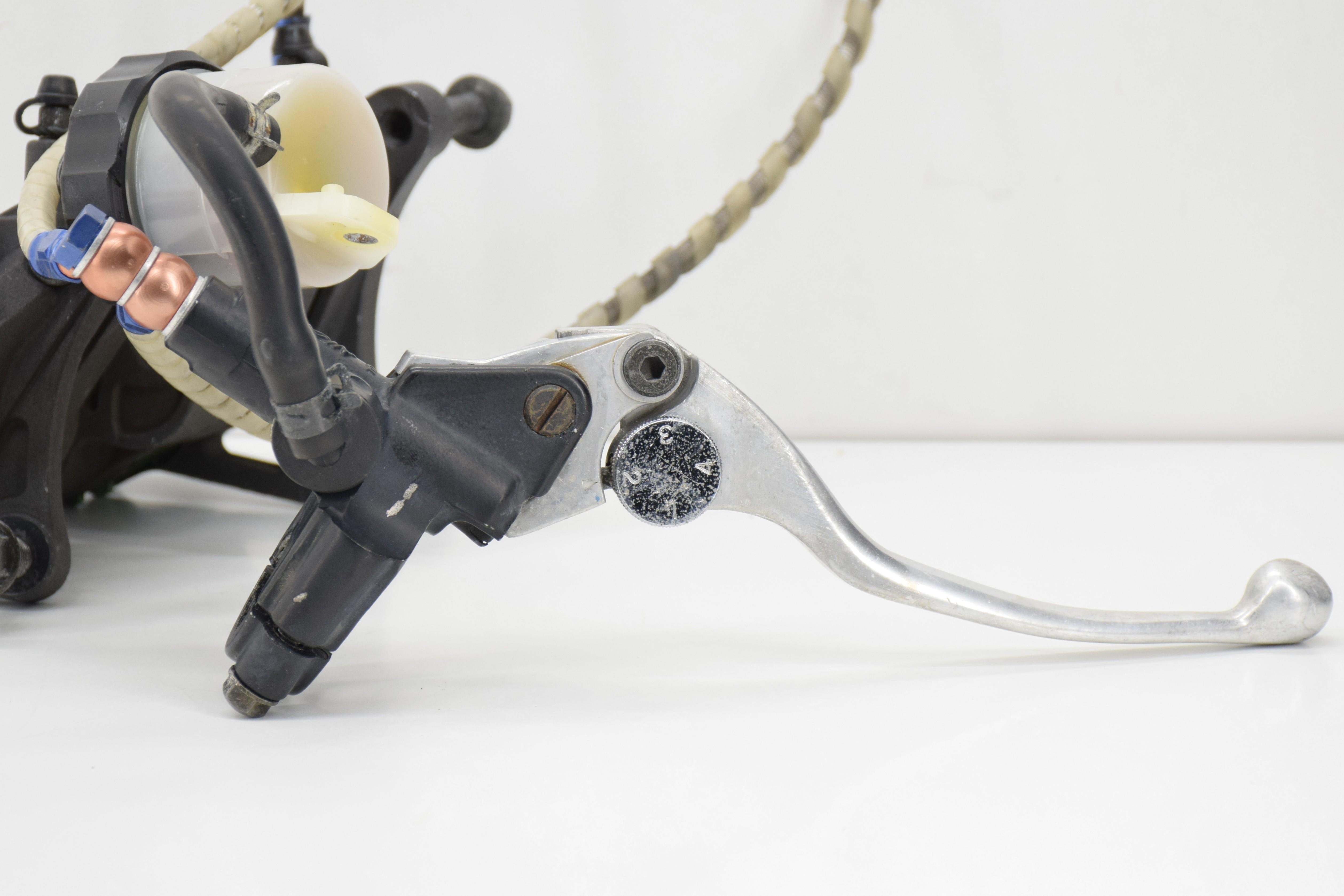  coppia pinze anteriori originali e pompa suzuki gsx-r 750 90 - foto 5