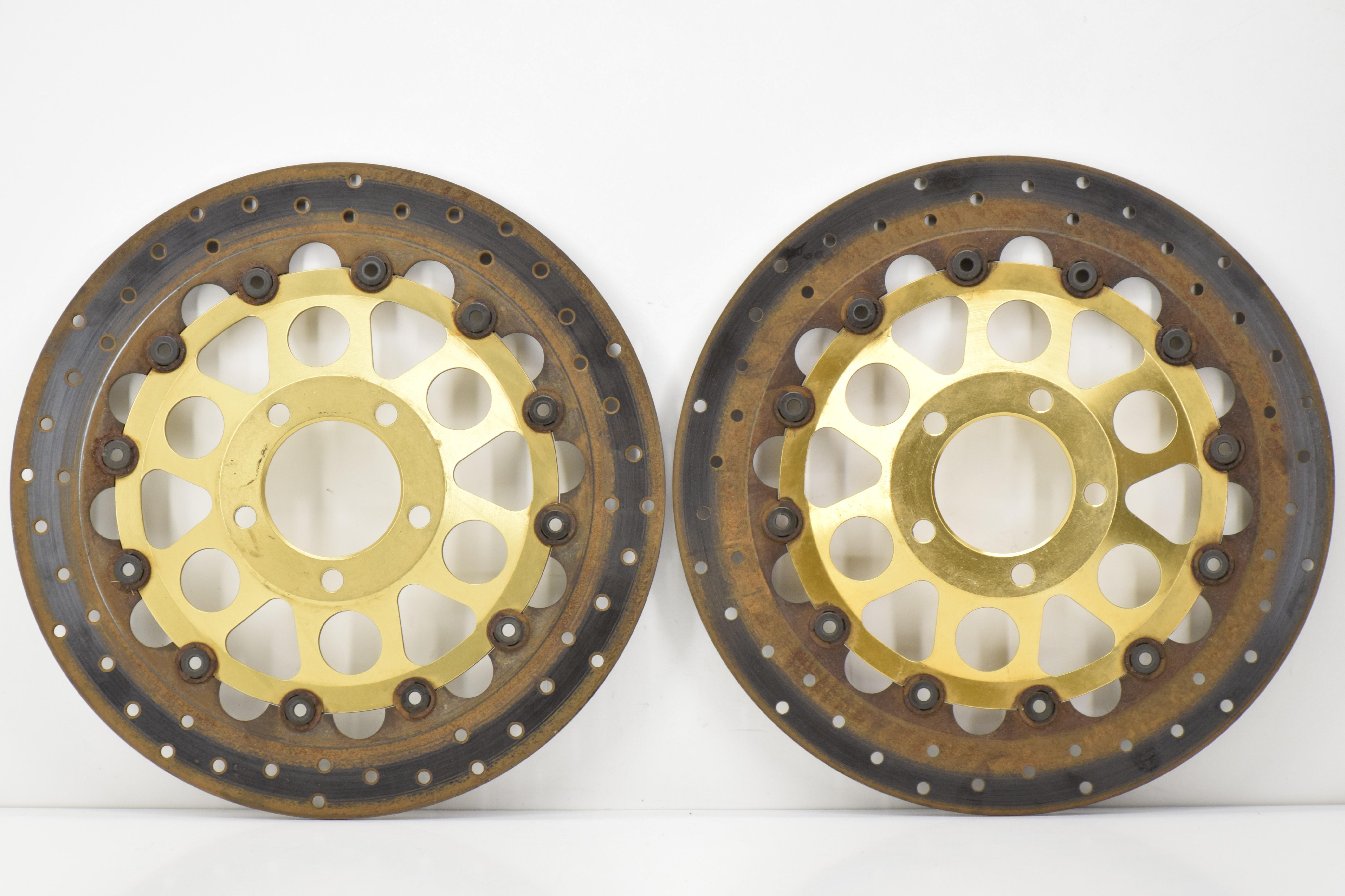  dischi anteriori brembo flottanti suzuki gsxr 750 90 - foto 2