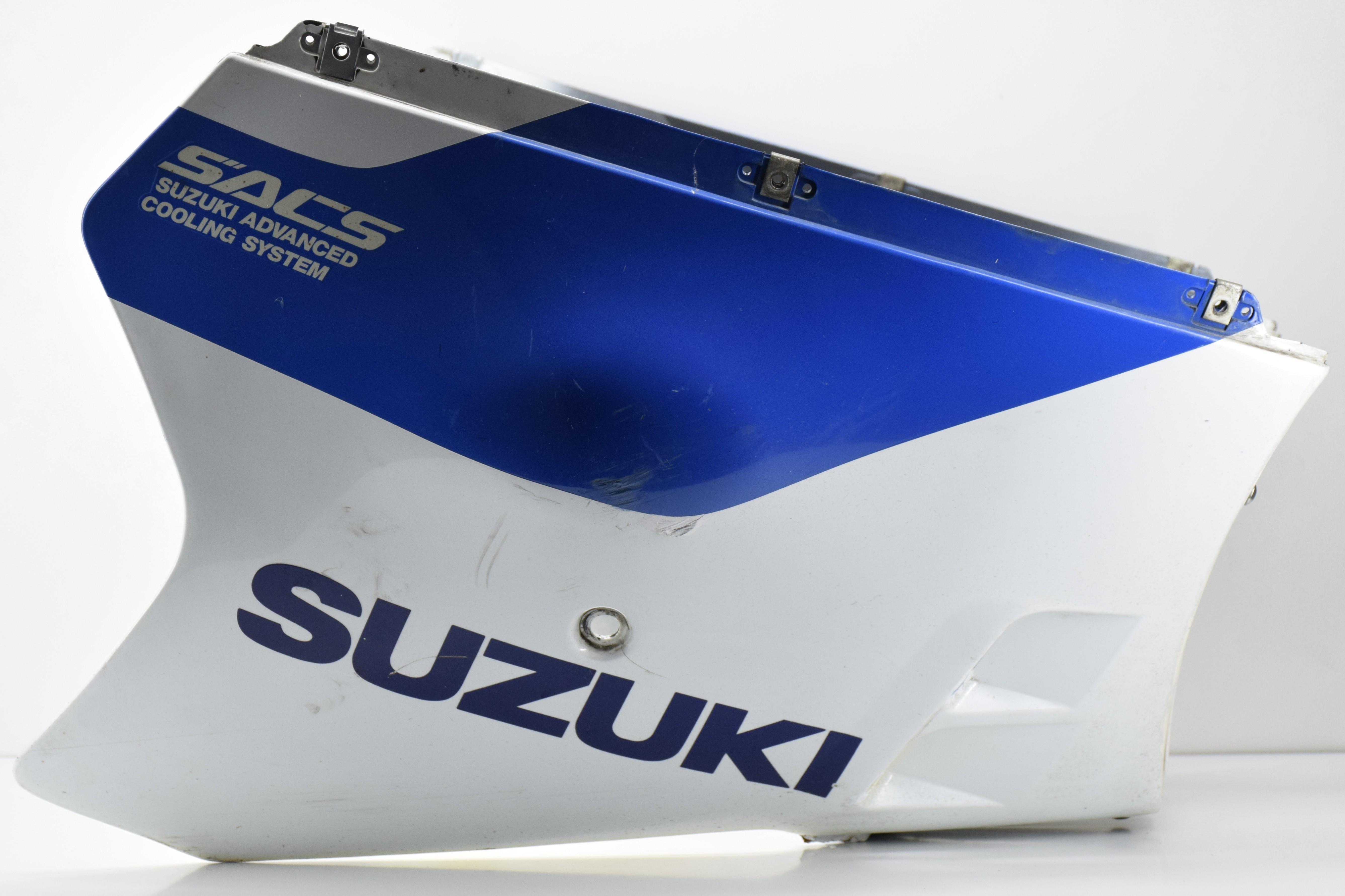  puntale bianco e blu completo originale suzuki gsx-r 750 90 - foto 1