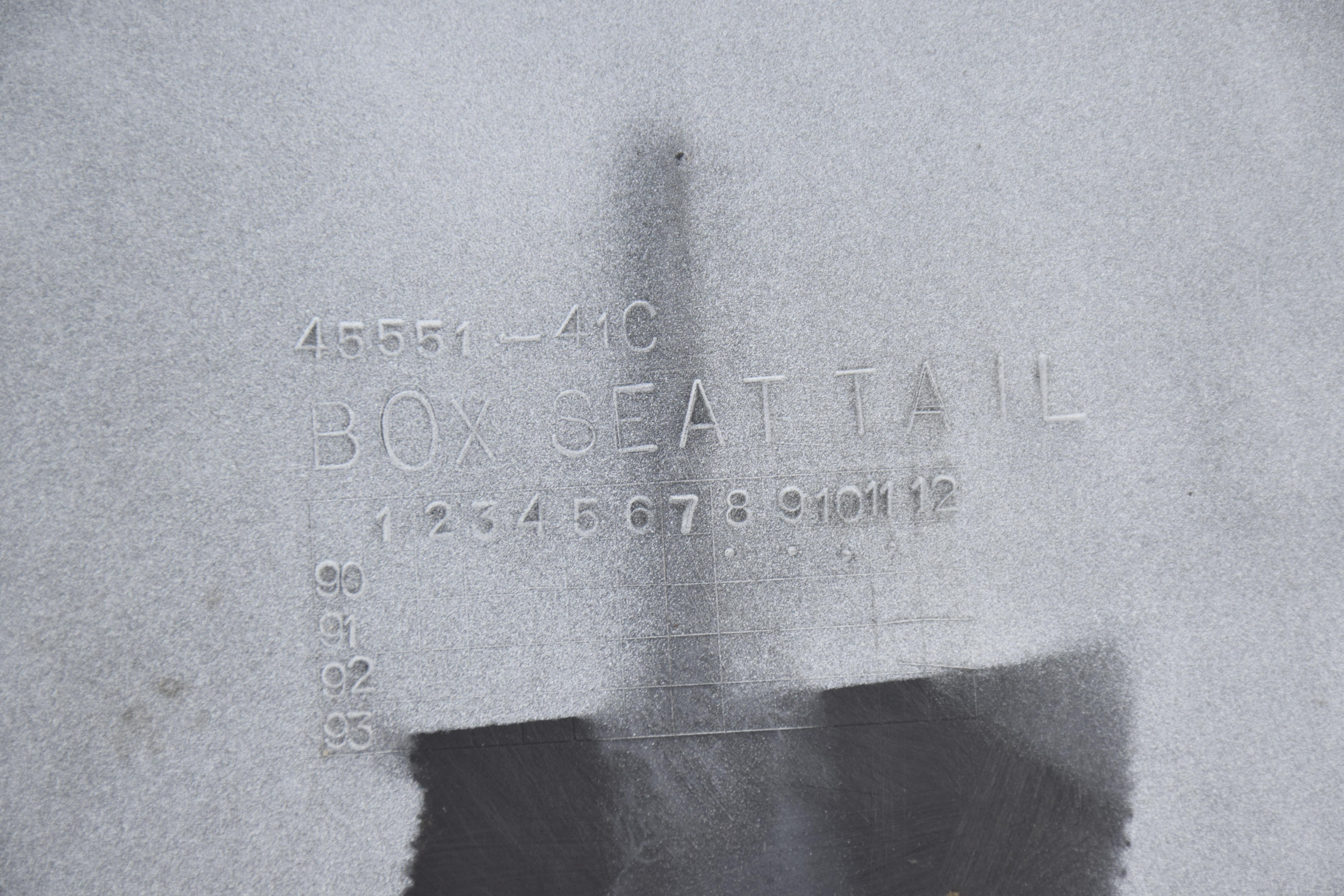  coprisella monoposto bianco originale suzuki gsx-r 750 90 - foto 6