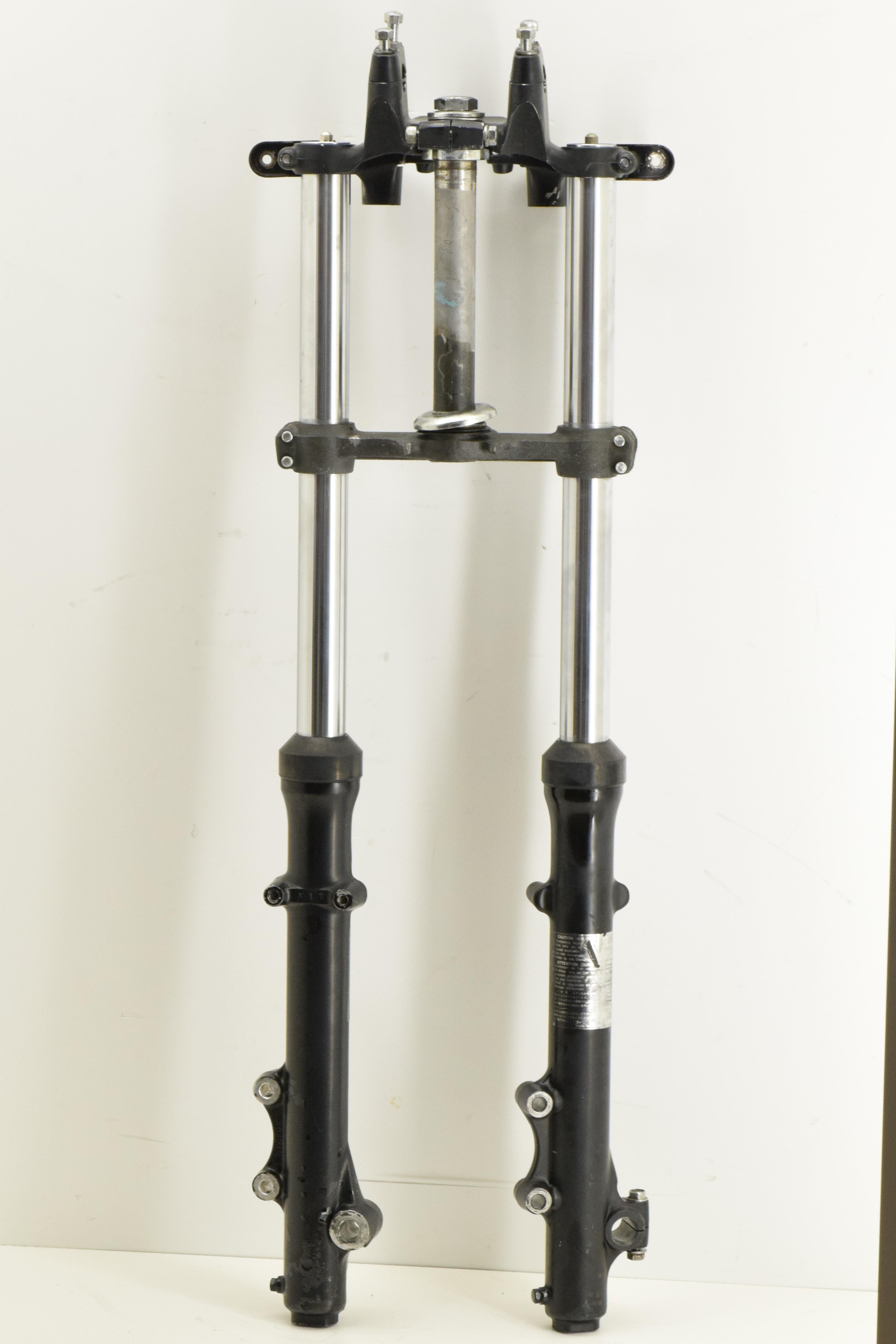 kawasaki forcella completa di piastre originale kawasaki 550 81 - foto 2