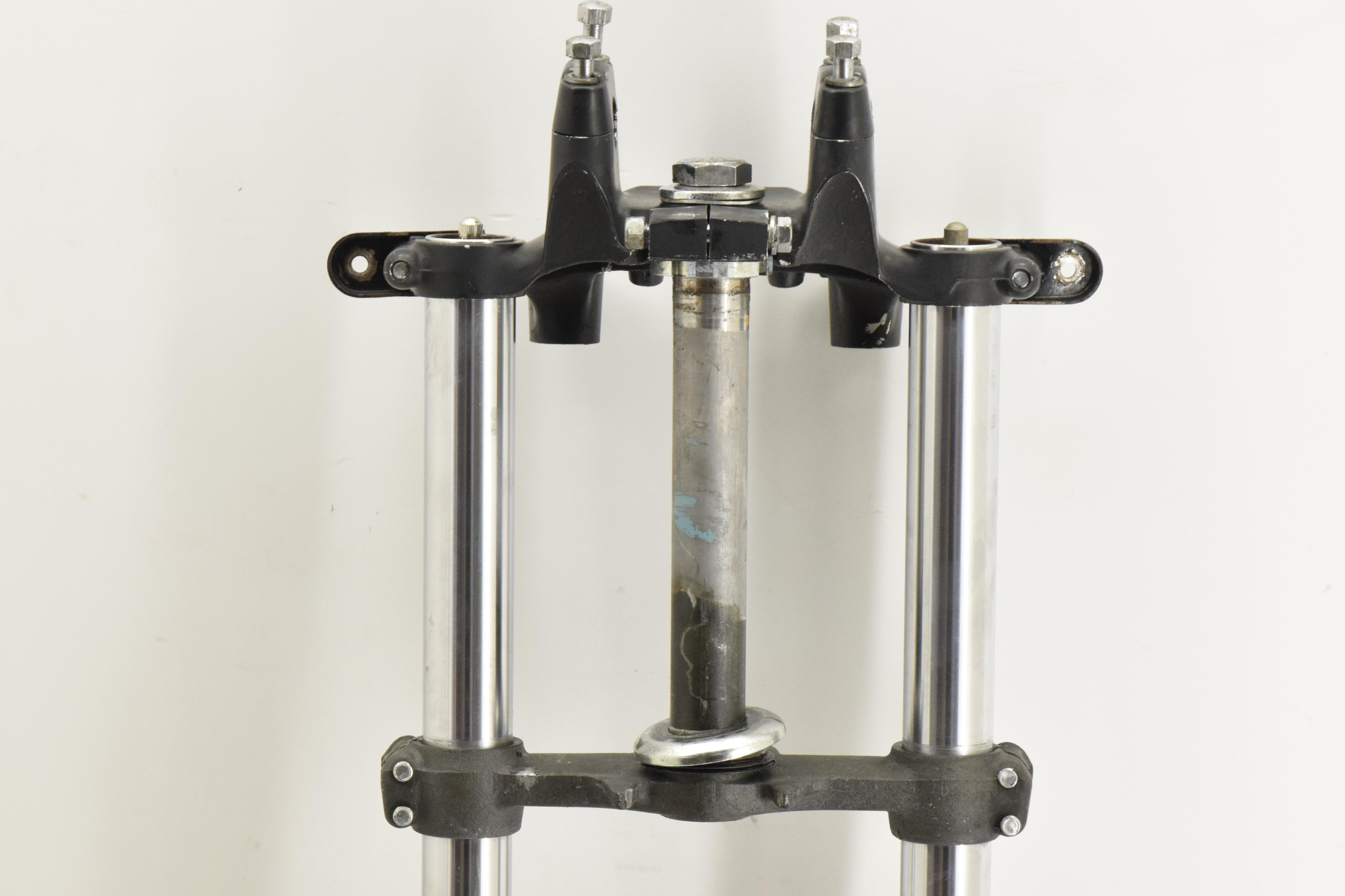 kawasaki forcella completa di piastre originale kawasaki 550 81 - foto 3