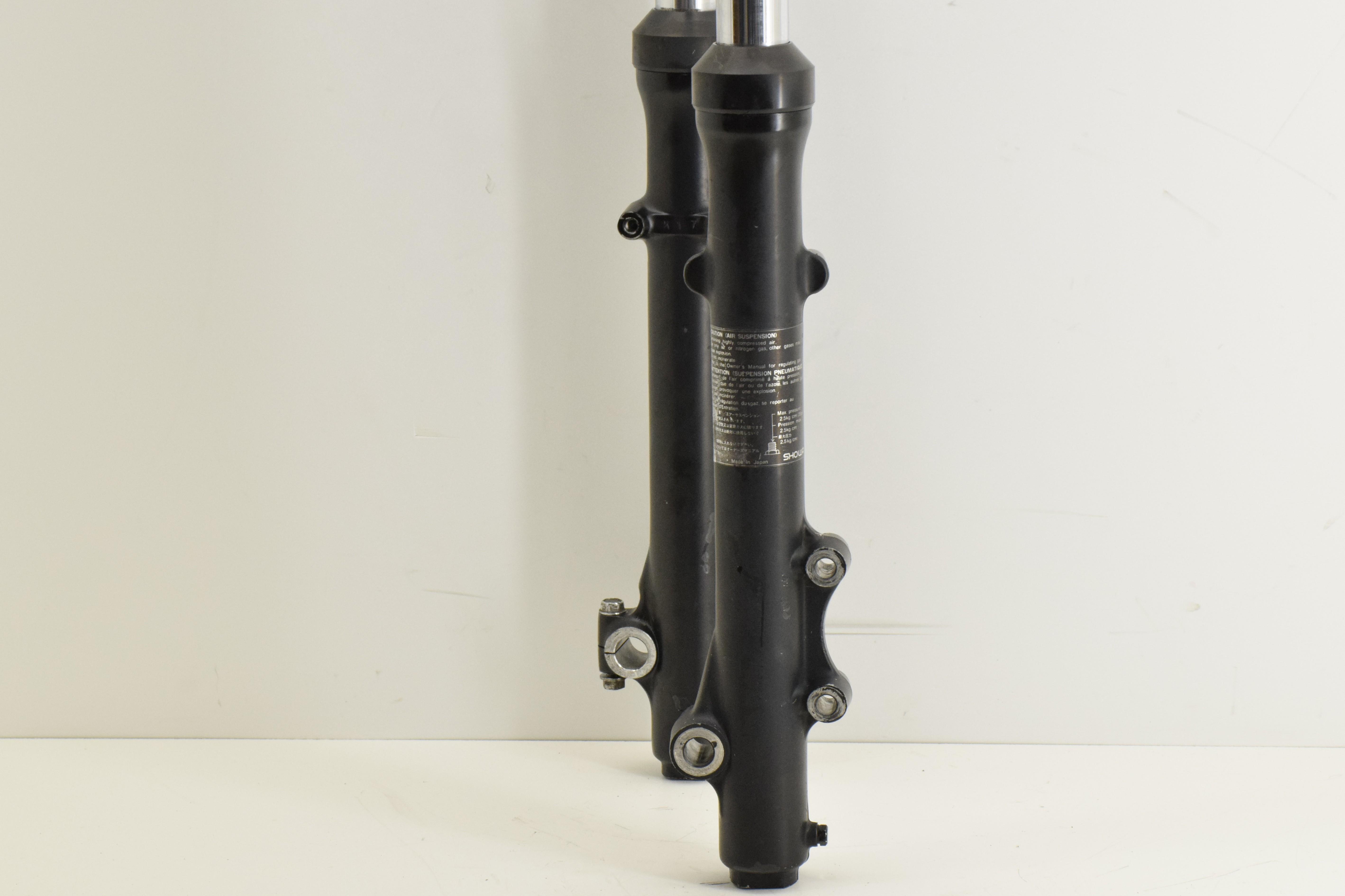 kawasaki forcella completa di piastre originale kawasaki 550 81 - foto 5