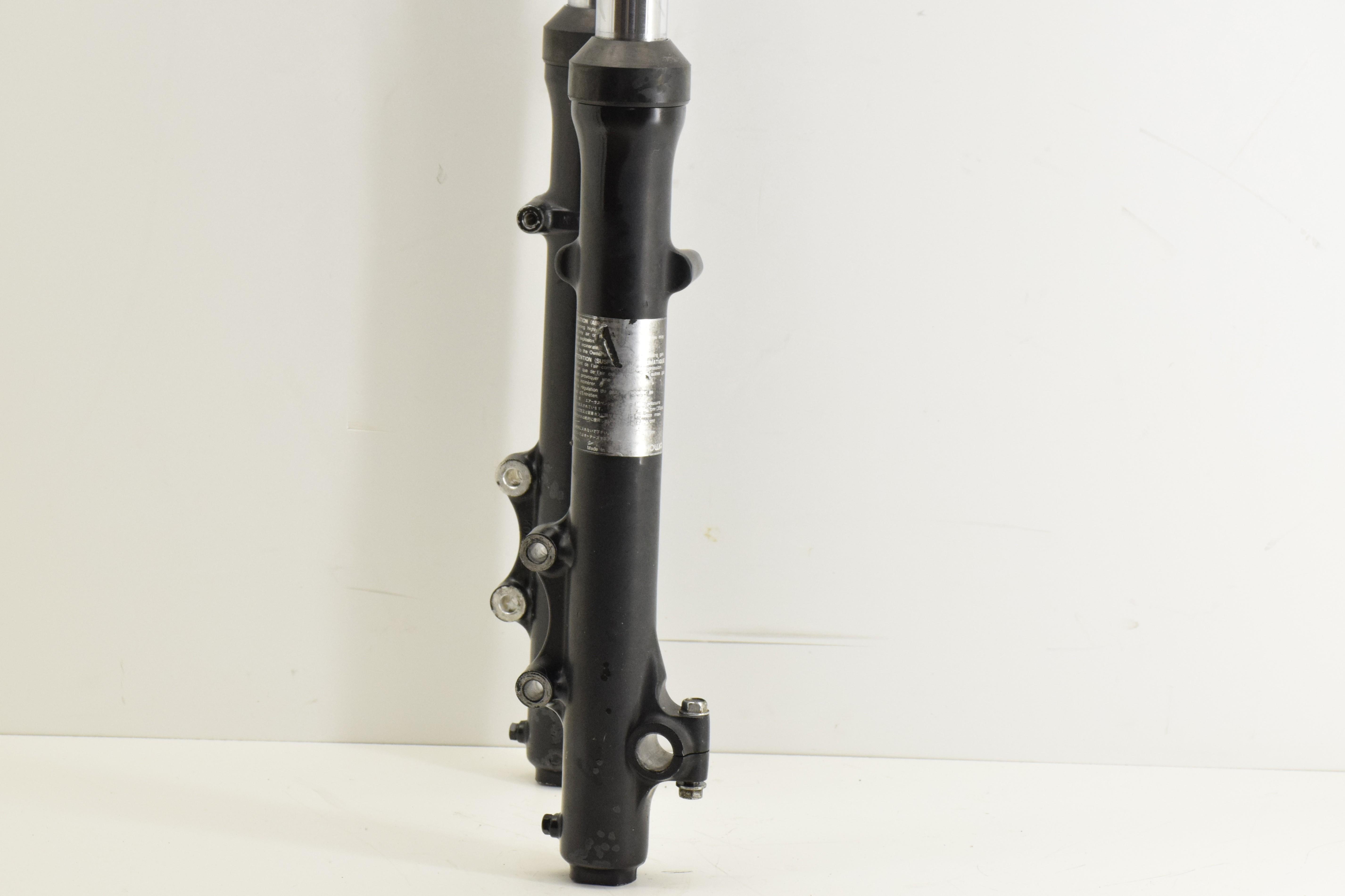 kawasaki forcella completa di piastre originale kawasaki 550 81 - foto 6